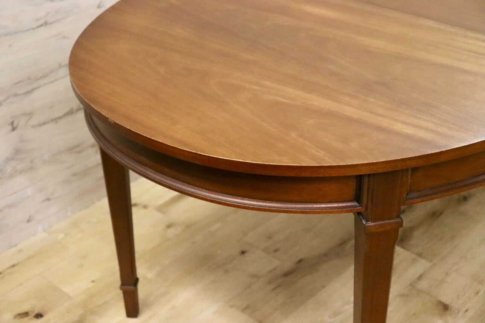 GMHS25○DREXEL HERITAGE / ドレクセルヘリテイジ Triune トライユン 伸長式ダイニングテーブル エクステンションテーブル 約65万 リペア済