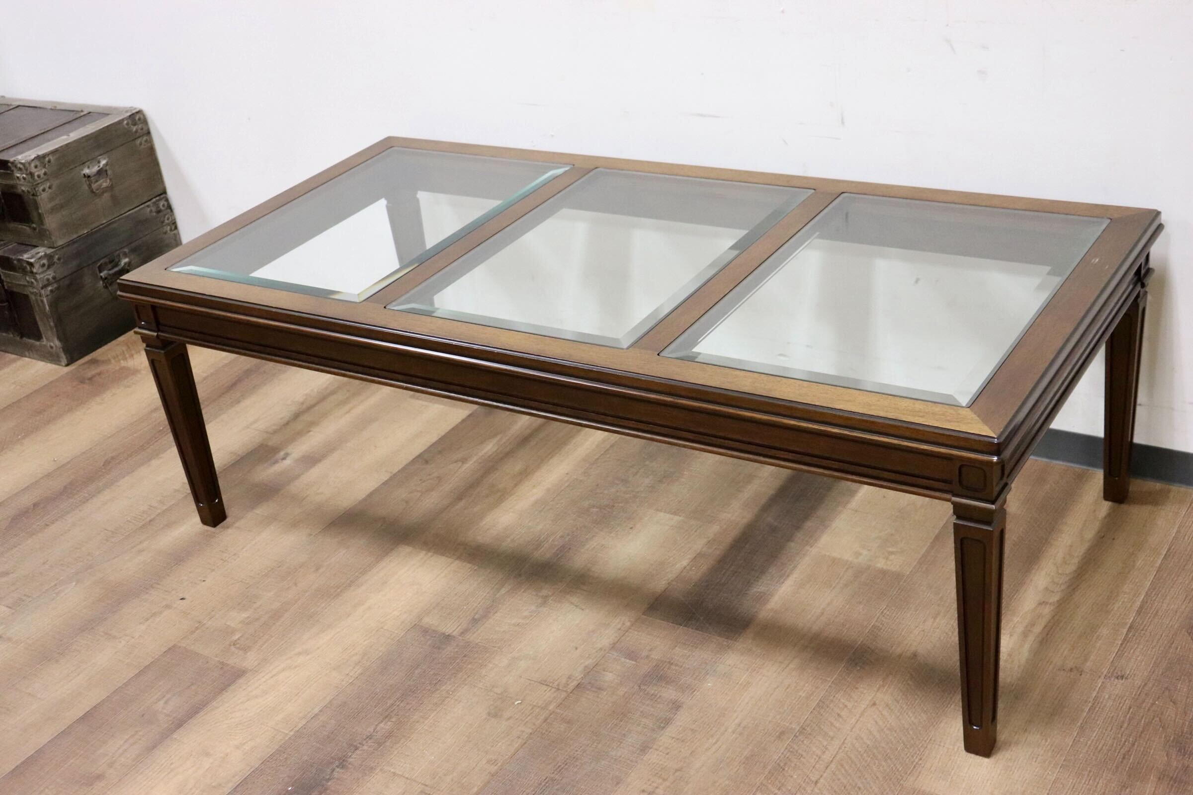 GMHS412○maruni / マルニ 地中海 ROYAL ロイヤル センターテーブル リビングテーブル ガラステーブル ヨーロピアン クラシック 展示品