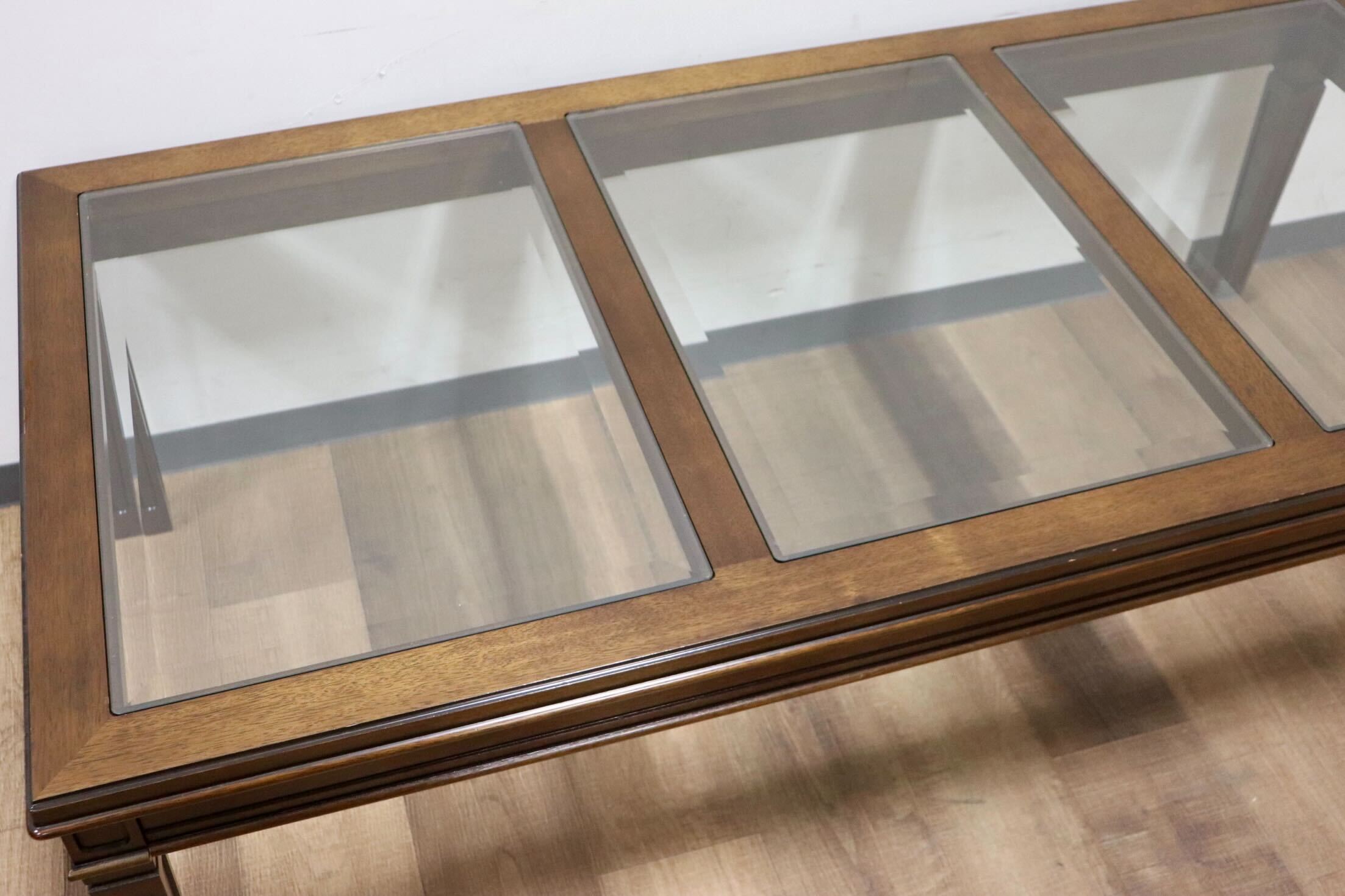 GMHS412○maruni / マルニ 地中海 ROYAL ロイヤル センターテーブル リビングテーブル ガラステーブル ヨーロピアン クラシック 展示品