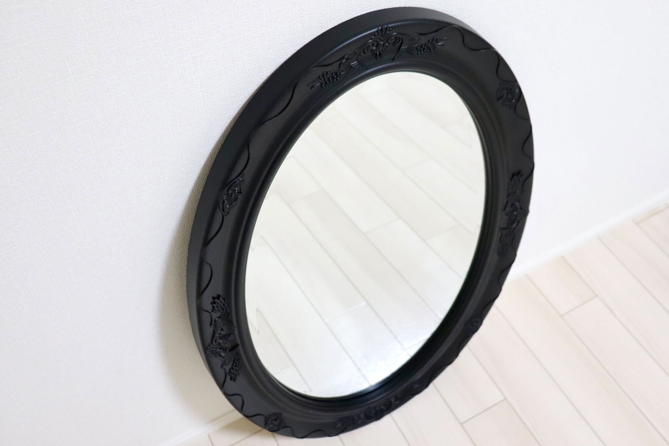 GMIK745A○ウォールミラー 壁掛け鏡 姿見 壁掛けミラー 全身鏡 立て掛けミラー 鏡 クラシック調