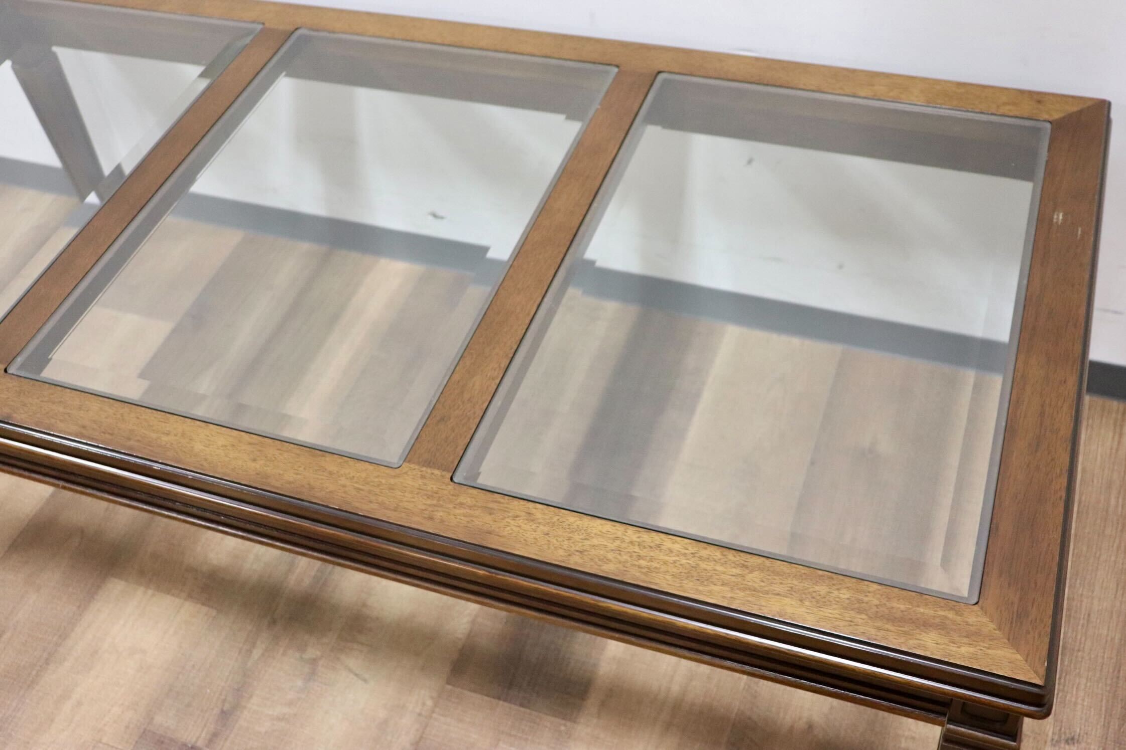 GMHS412○maruni / マルニ 地中海 ROYAL ロイヤル センターテーブル リビングテーブル ガラステーブル ヨーロピアン クラシック 展示品