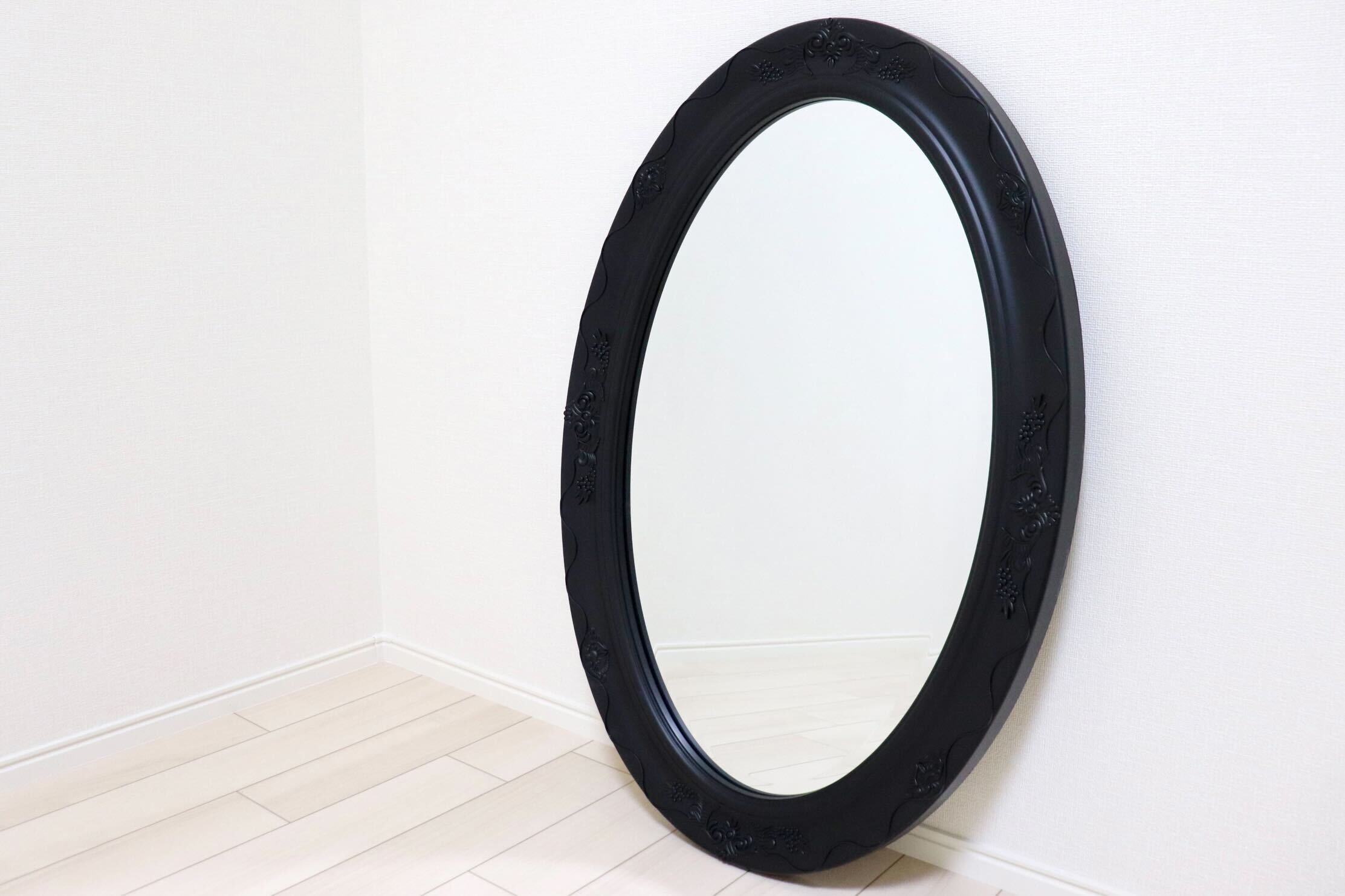 GMIK745A○ウォールミラー 壁掛け鏡 姿見 壁掛けミラー 全身鏡 立て掛けミラー 鏡 クラシック調