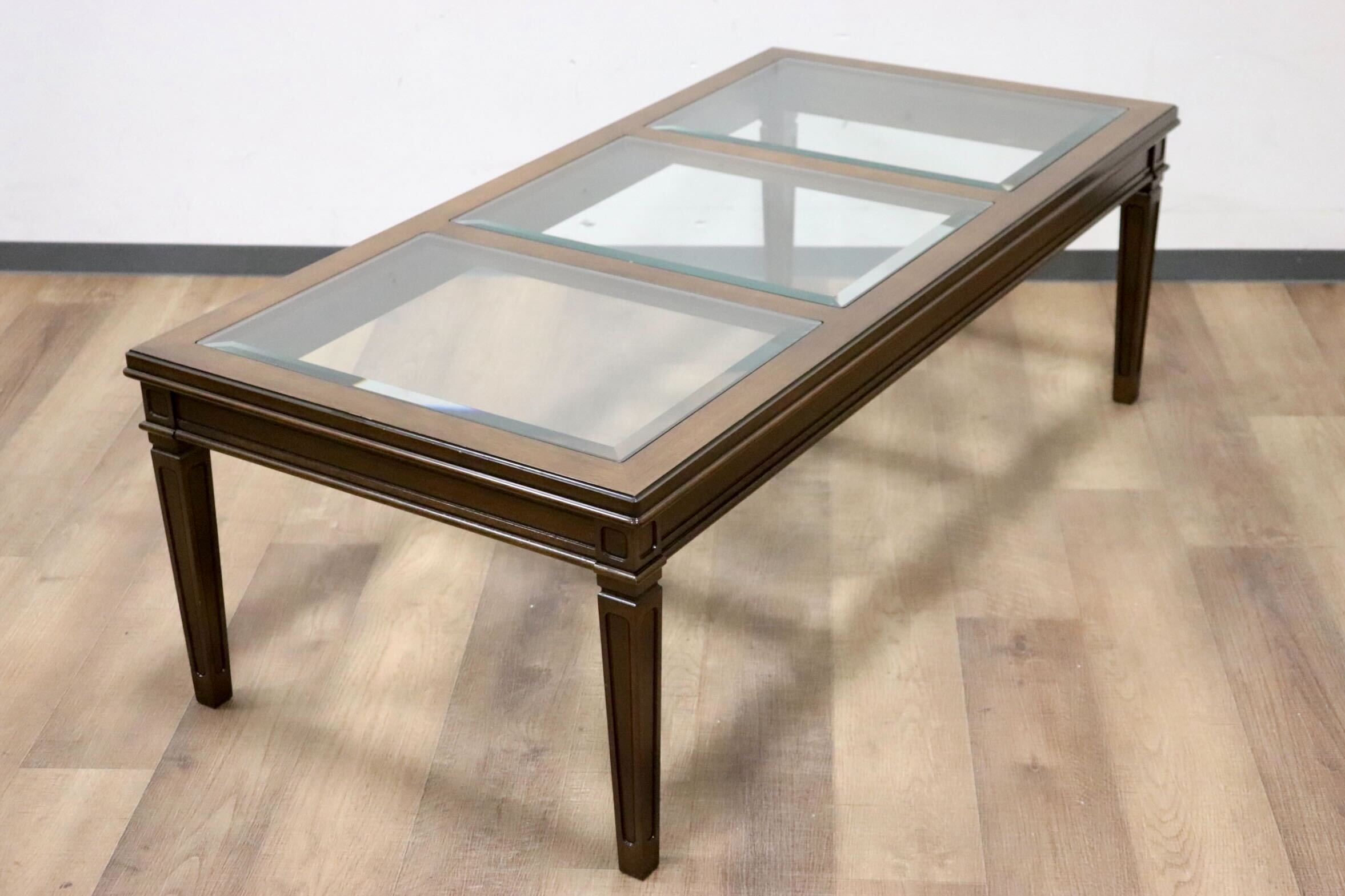 GMHS412○maruni / マルニ 地中海 ROYAL ロイヤル センターテーブル リビングテーブル ガラステーブル ヨーロピアン クラシック 展示品