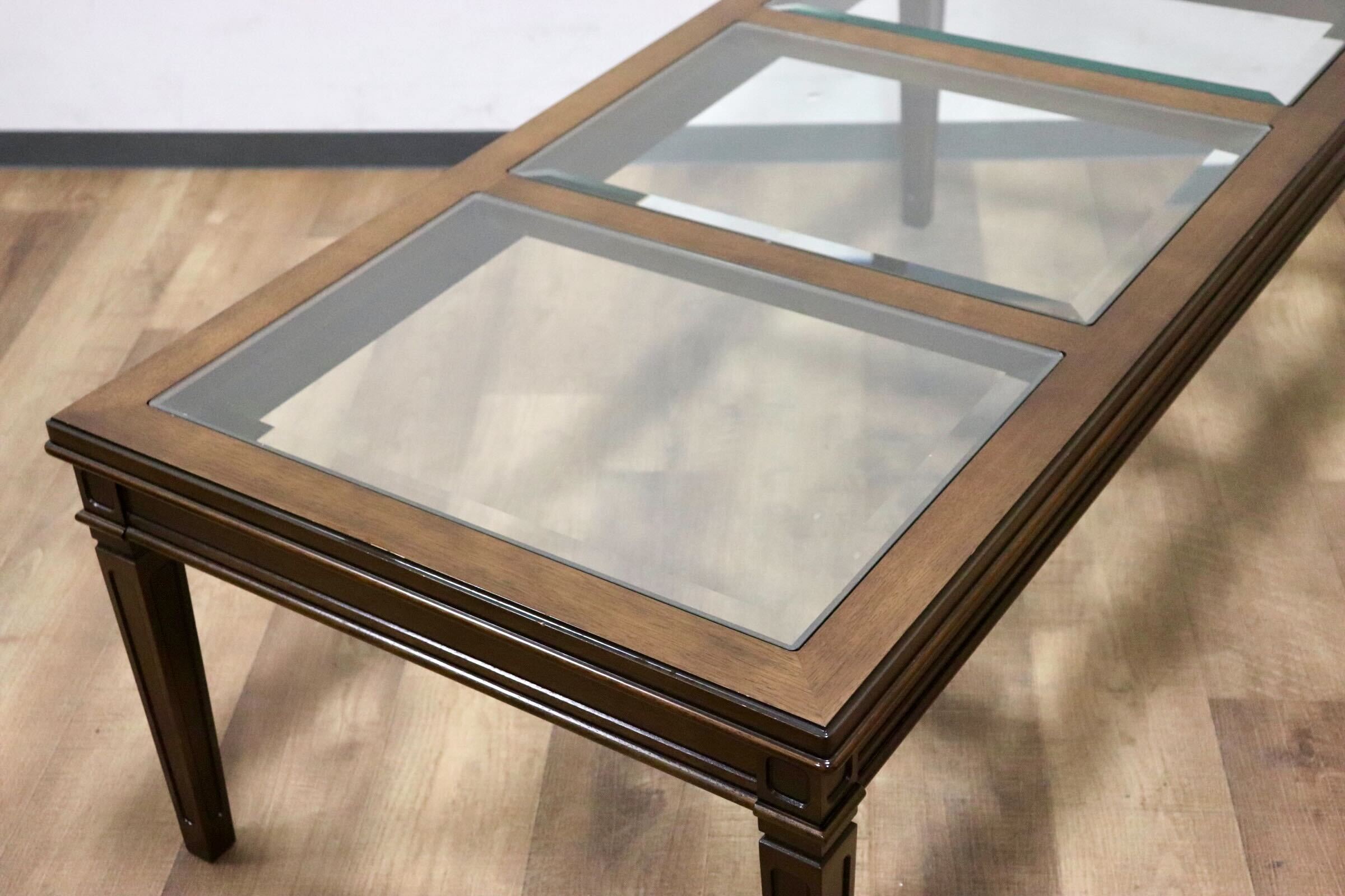 GMHS412○maruni / マルニ 地中海 ROYAL ロイヤル センターテーブル リビングテーブル ガラステーブル ヨーロピアン クラシック 展示品