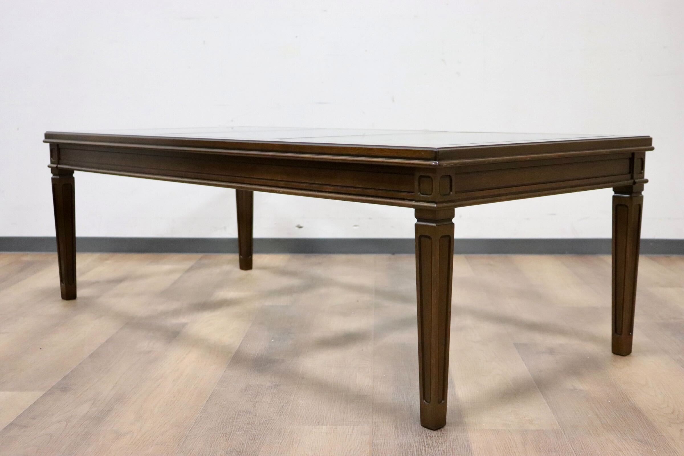 GMHS412○maruni / マルニ 地中海 ROYAL ロイヤル センターテーブル リビングテーブル ガラステーブル ヨーロピアン クラシック 展示品