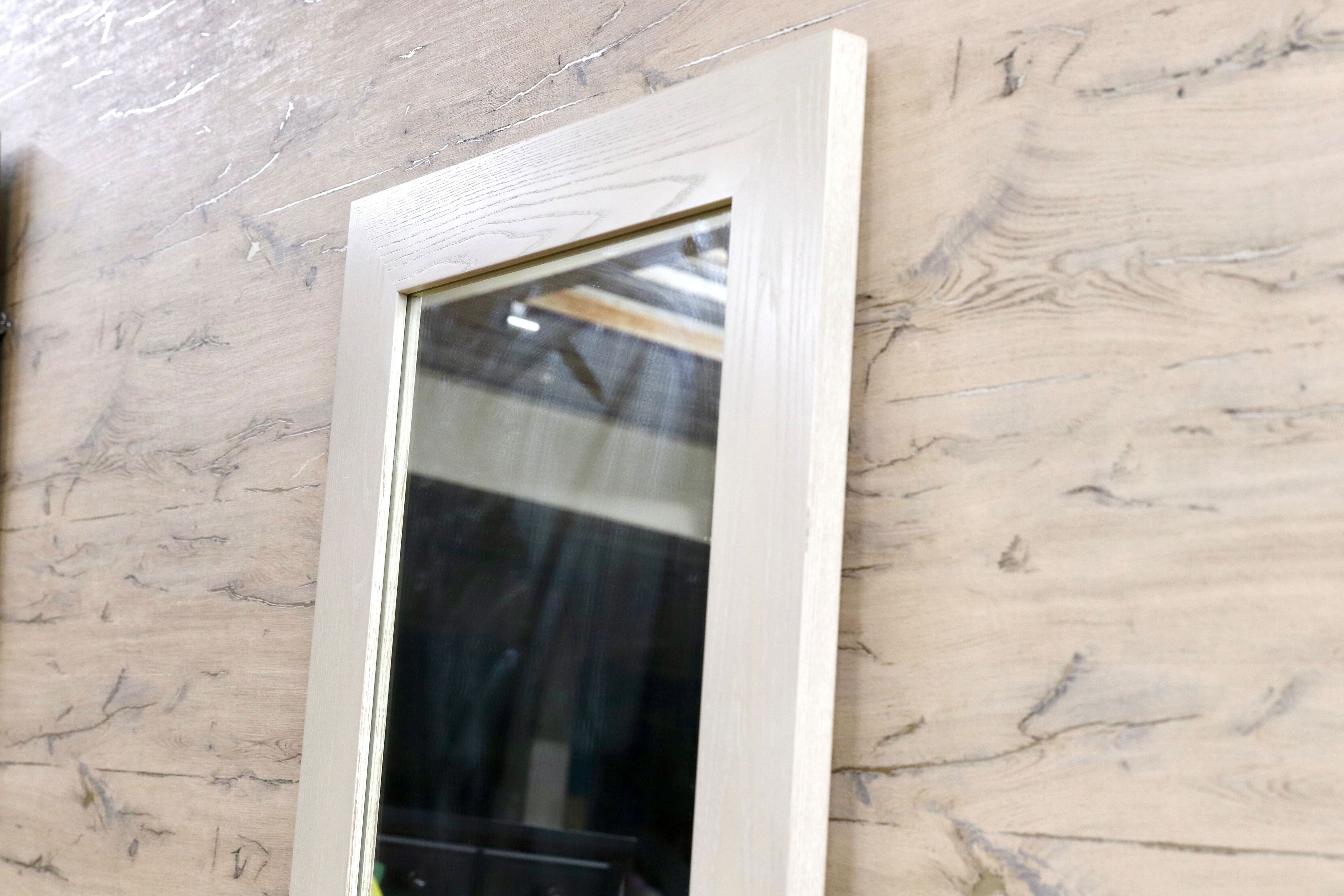 GMHF60○cassina / カッシーナ week end mirror CATHERINE MEMMI カトリーヌメミ ミラー 全身鏡 オフホワイト 約14万 モデルルーム展示品