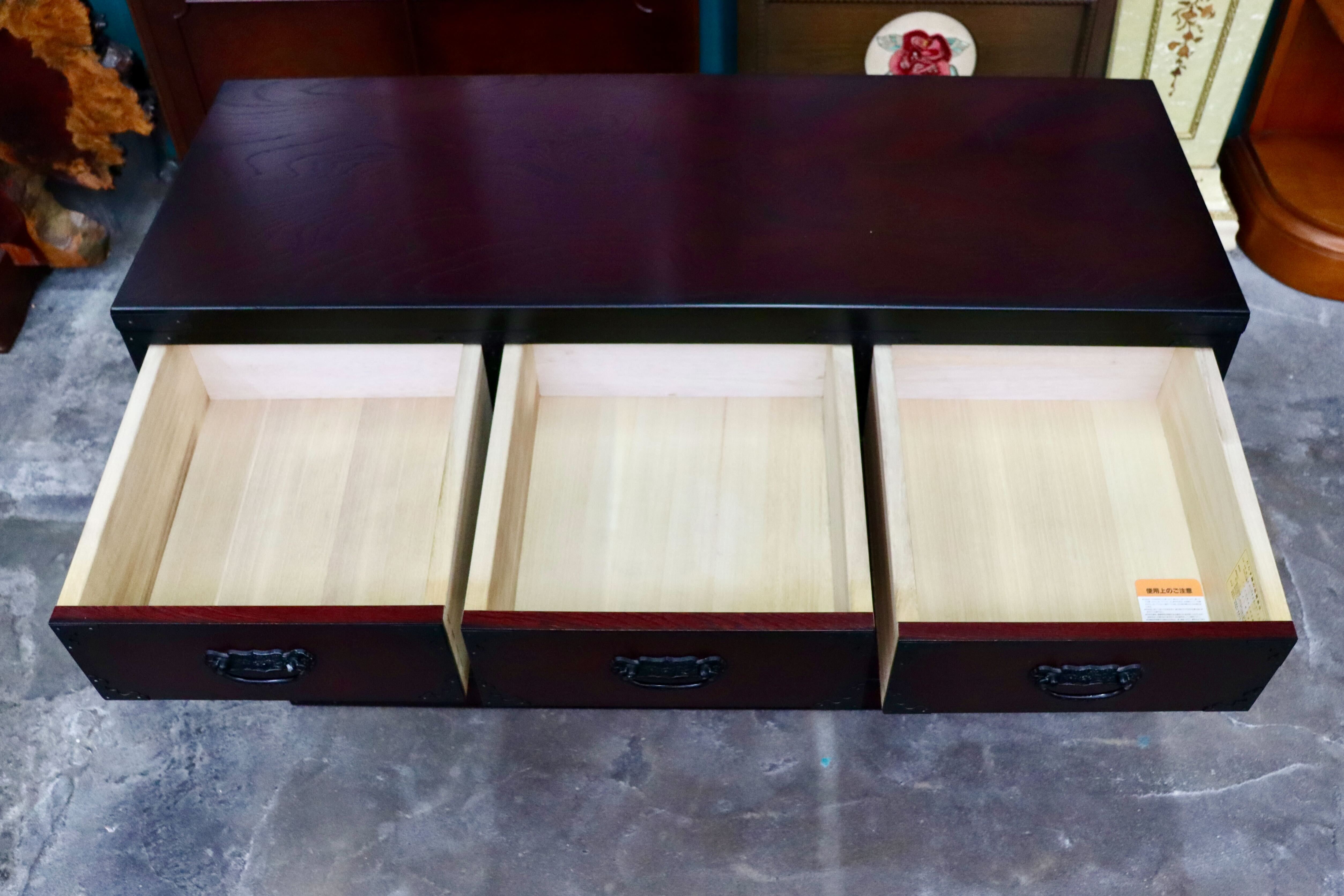 GMIS405○三丸家具工芸 欅 4段チェスト 整理箪笥 民芸箪笥 伝統工芸 チェスト 和箪笥 和家具 和室 和モダン 古民家 レトロ