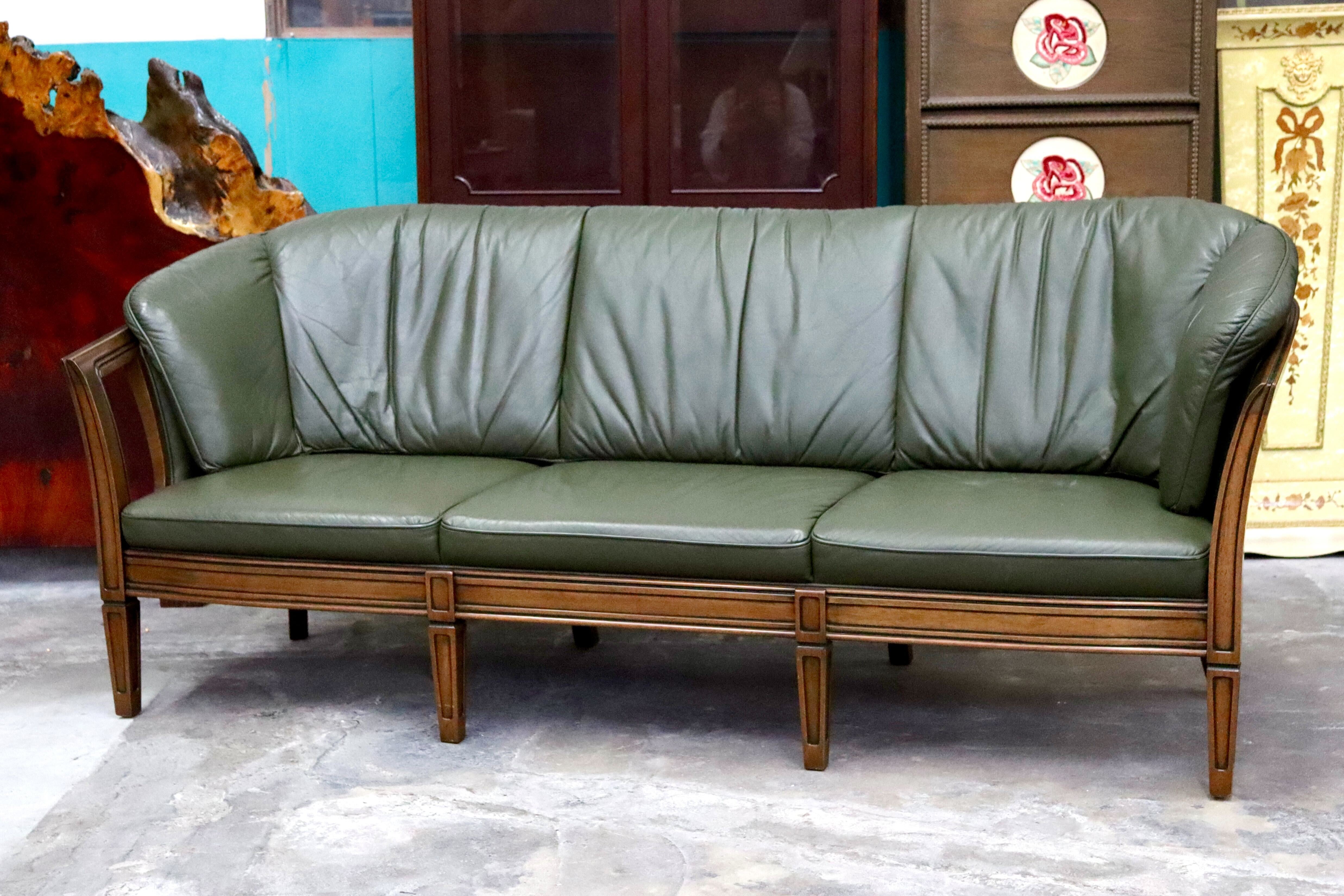 GMIS390○maruni / マルニ ROYAL ロイヤル 地中海 シャルル 3人掛けソファ トリプルソファ 本革 クラシック マルニ最高峰 定価約85万