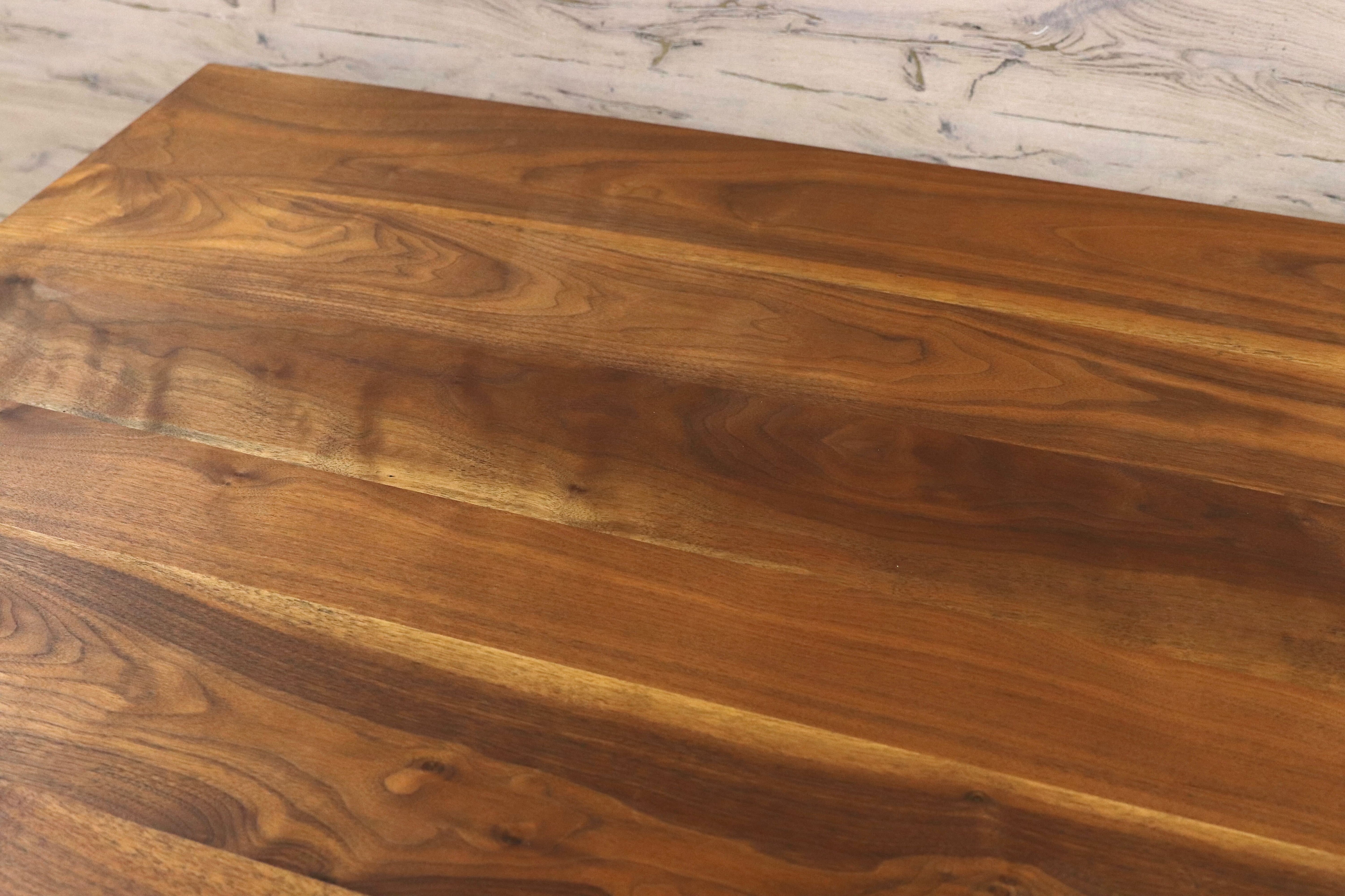 GMHS376○Ritzwell / リッツウェル FVテーブル ウォールナット無垢材 ダイニングテーブル 食卓テーブル 大型 北欧スタイル 定価42万