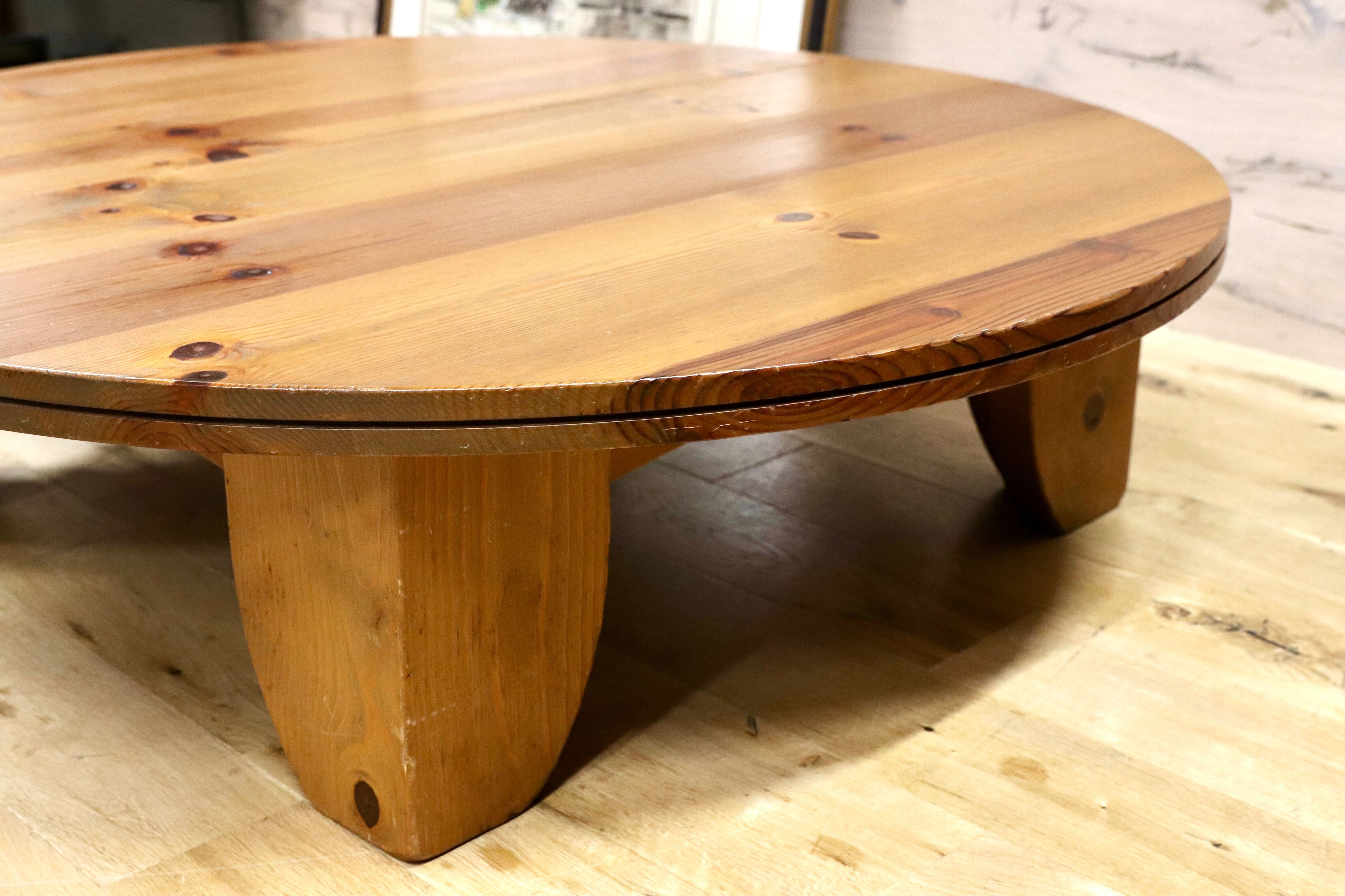 GMHH8○ACTUS / アクタス F1 リビングテーブル センターテーブル パイン材 カントリー 北欧モダン 定価約25万