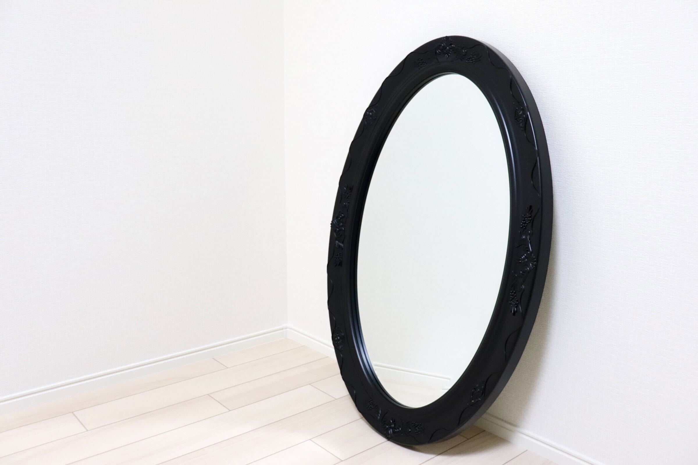 GMIK745F○ウォールミラー 壁掛け鏡 姿見 壁掛けミラー 全身鏡 立て掛けミラー 鏡 クラシック調