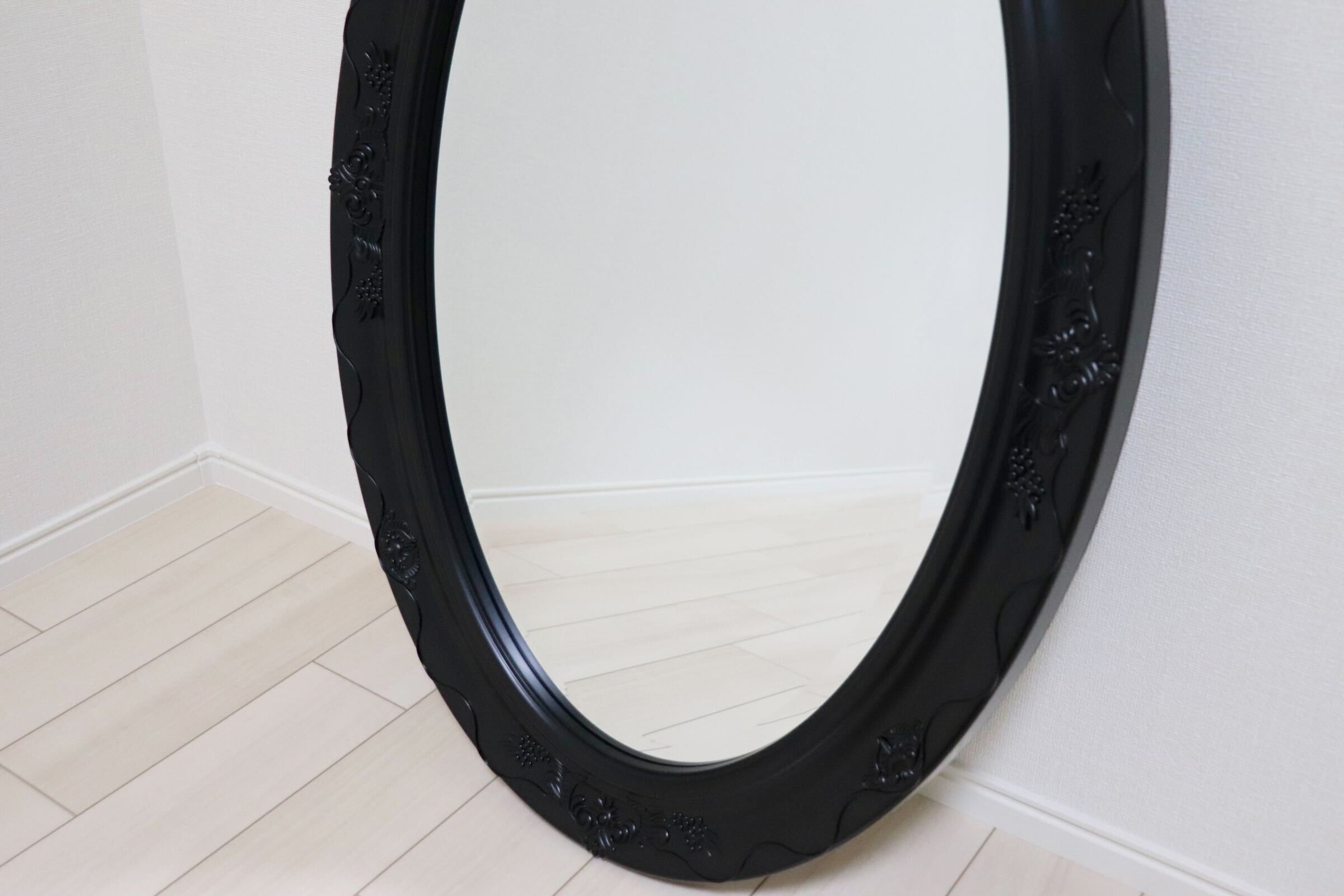 GMIK745F○ウォールミラー 壁掛け鏡 姿見 壁掛けミラー 全身鏡 立て掛けミラー 鏡 クラシック調