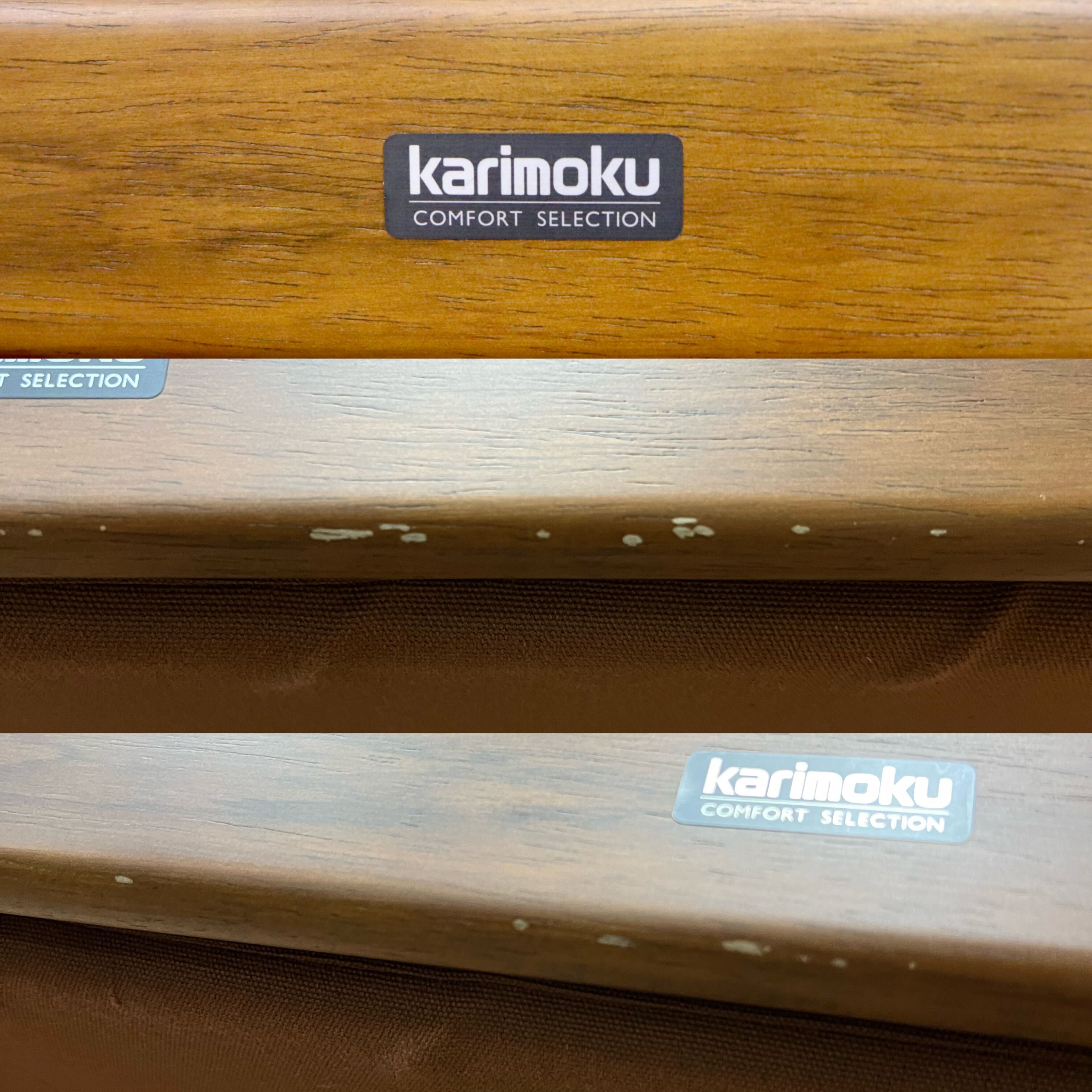 GMHN26○karimoku / カリモク Novarie ノバリエ コロニアル リクライニングチェア パーソナルチェア ベージュ カントリー 約9.6万 展示品