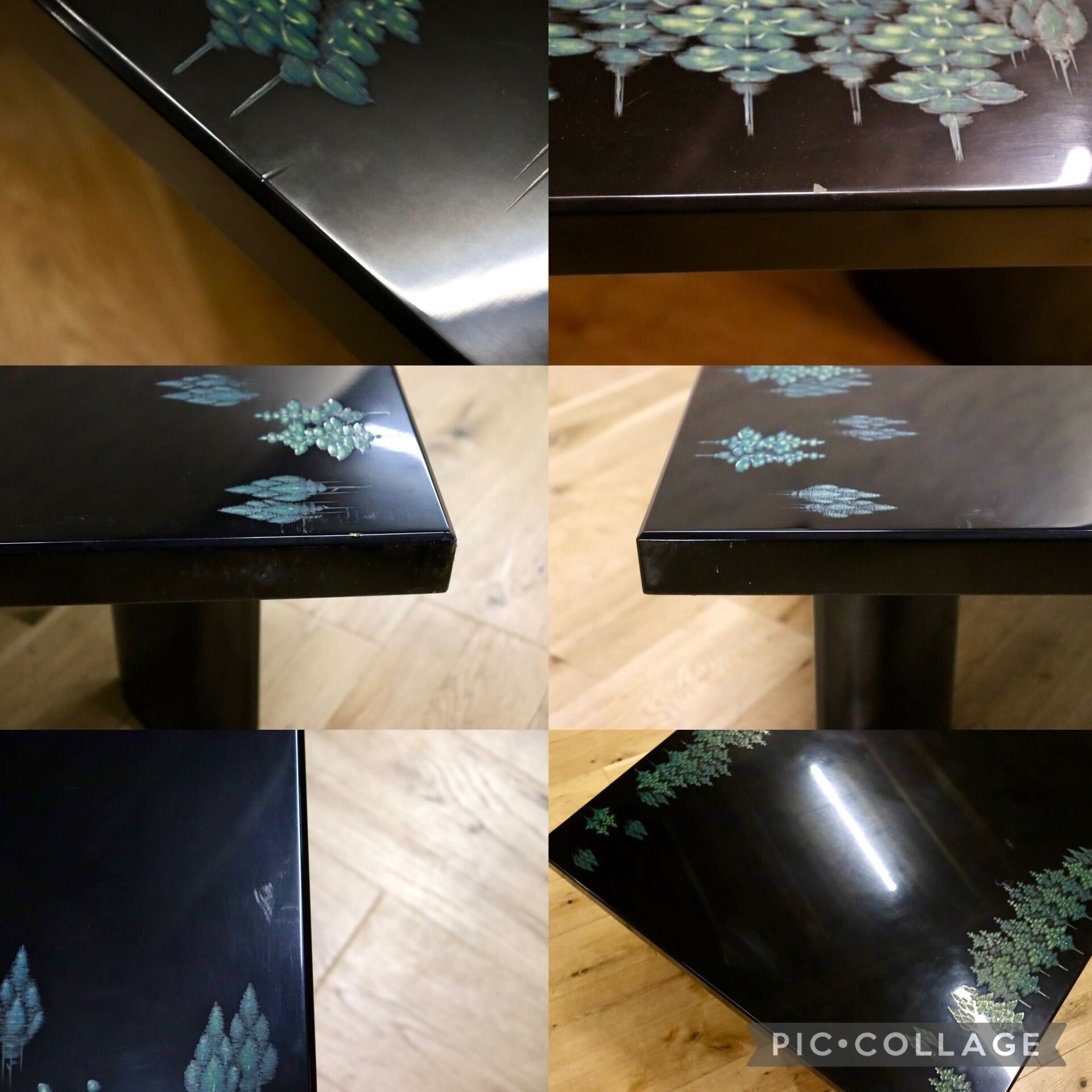 GMIH211○モリシゲ / MORISHIGE 松 座卓 ローテーブル 座敷机 センターテーブル 最高級 和家具 和モダン IDC大塚家具 定価約60万