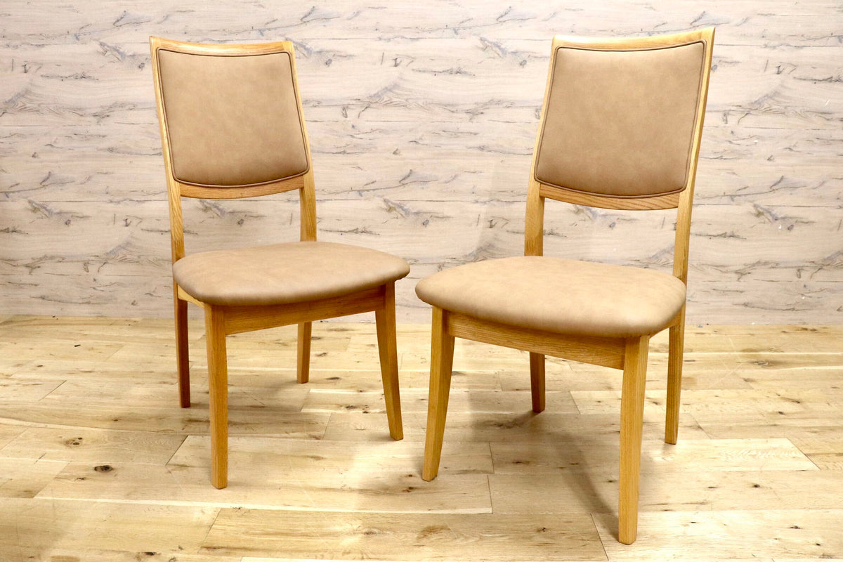 GMJS284A○イバタインテリア Rifaction リファクション DCL-872 ダイニングチェア アームレスチェア オーク材 北欧 モデルルーム展示品