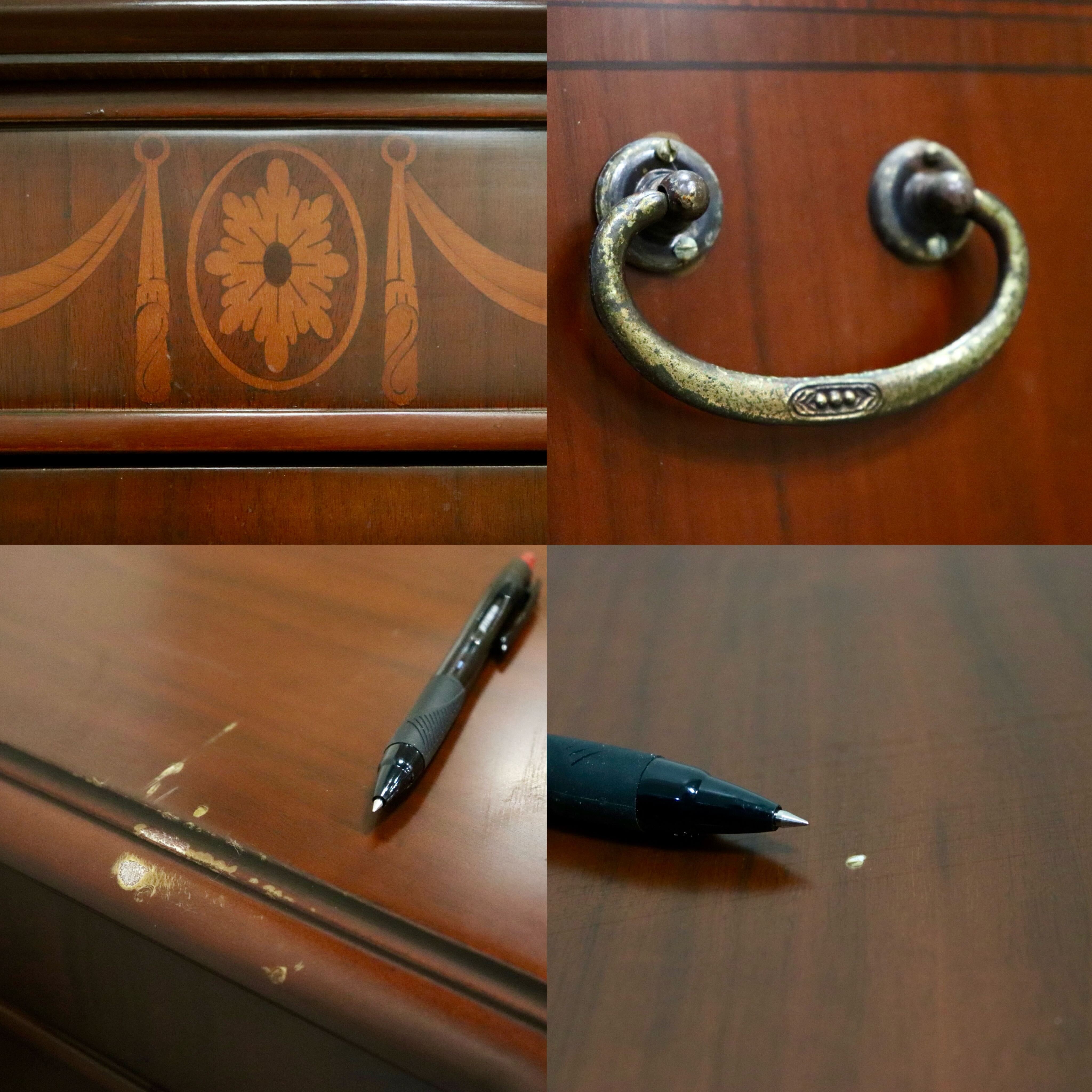 GMIS3○西洋 アンティーク イタリア 象嵌細工 5段チェスト 整理箪笥 洋服タンス 収納家具 彫刻 ヨーロピアン クラシック ヴィンテージ