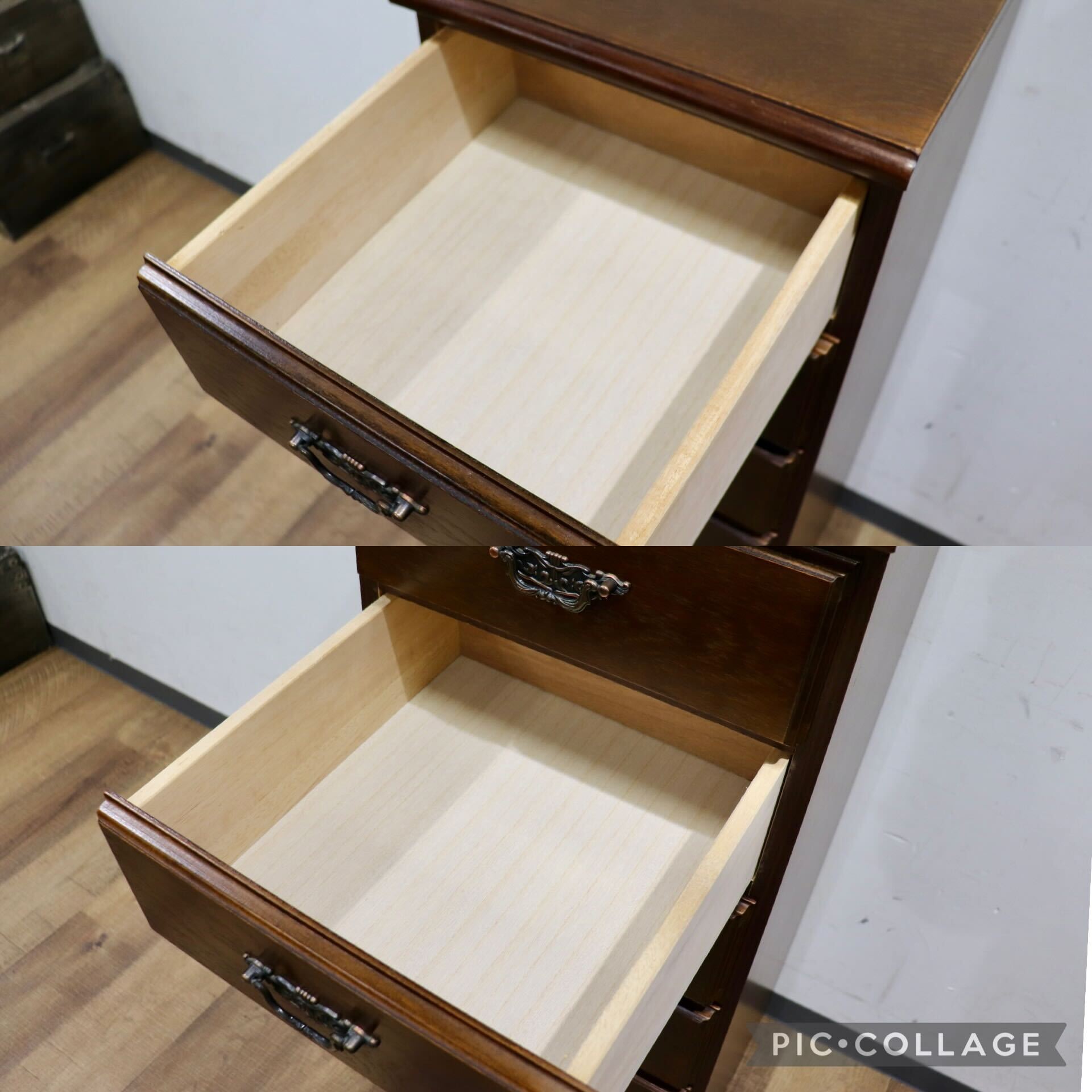 GMHK624○6段チェスト サイドチェスト チェスト 収納家具 引き出し 楢材 ヨーロピアン 検) 越後民芸 東海家具 起立木工 アトランタ