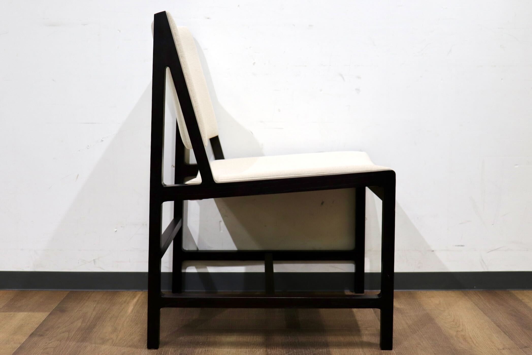 GMHN292A○ROCKSTONE / ロックストーン PM135 BOWSEN サイドチェア ダイニングチェア 椅子 ファブリック アッシュ材 定価 約8.3万 展示品