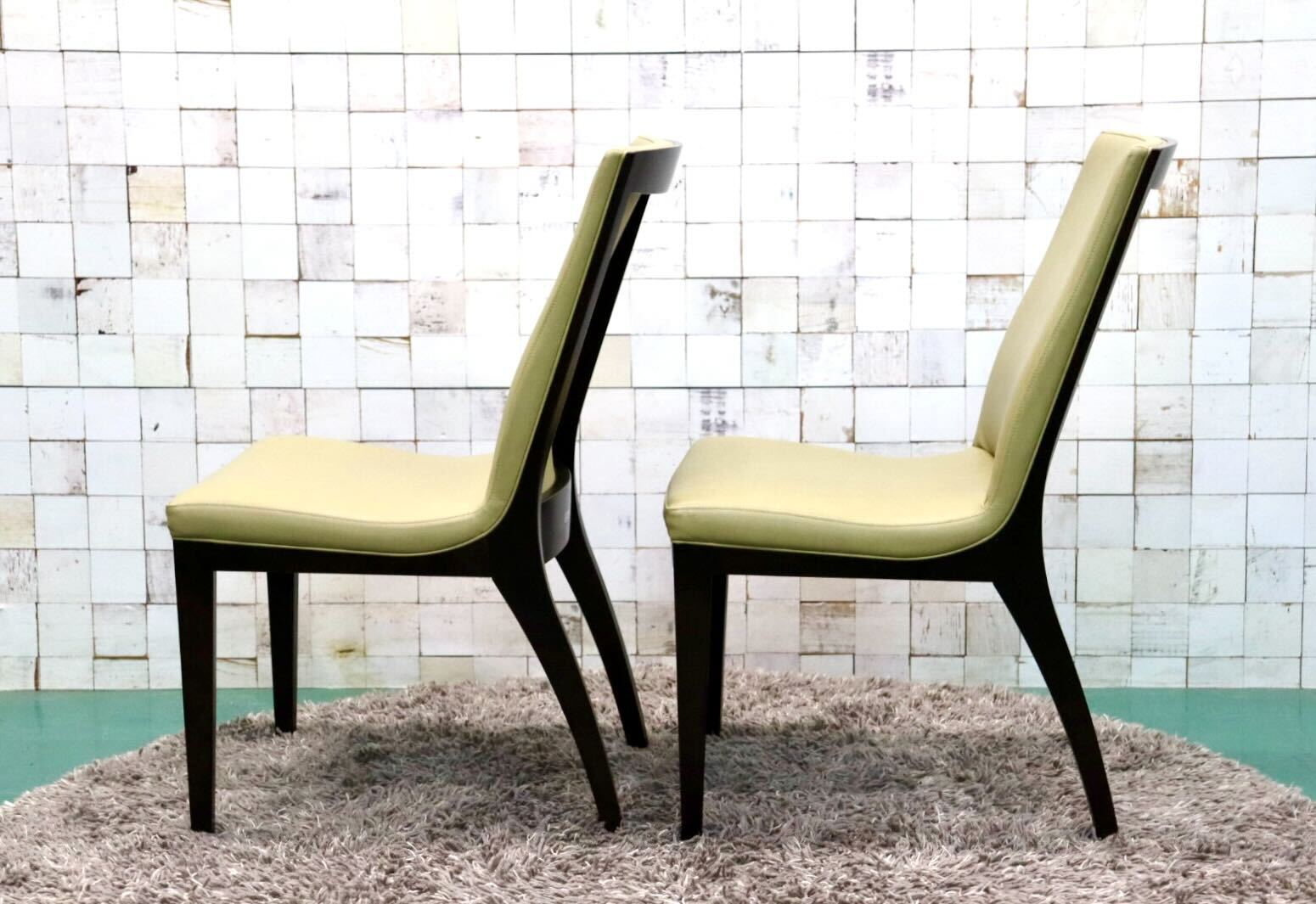 GMGS161A○Chitano / チターノ C16655 ダイニングチェア 食卓椅子 チェア 合皮 2脚セット カリモク karimoku モダン 国産家具