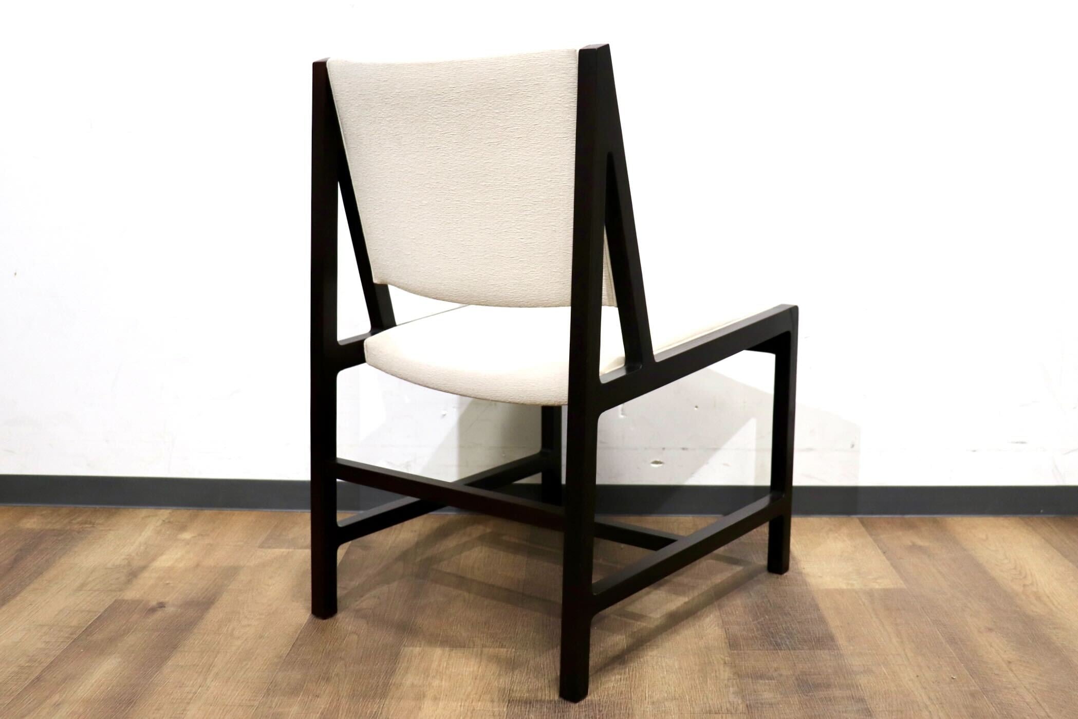 GMHN292A○ROCKSTONE / ロックストーン PM135 BOWSEN サイドチェア ダイニングチェア 椅子 ファブリック アッシュ材 定価 約8.3万 展示品