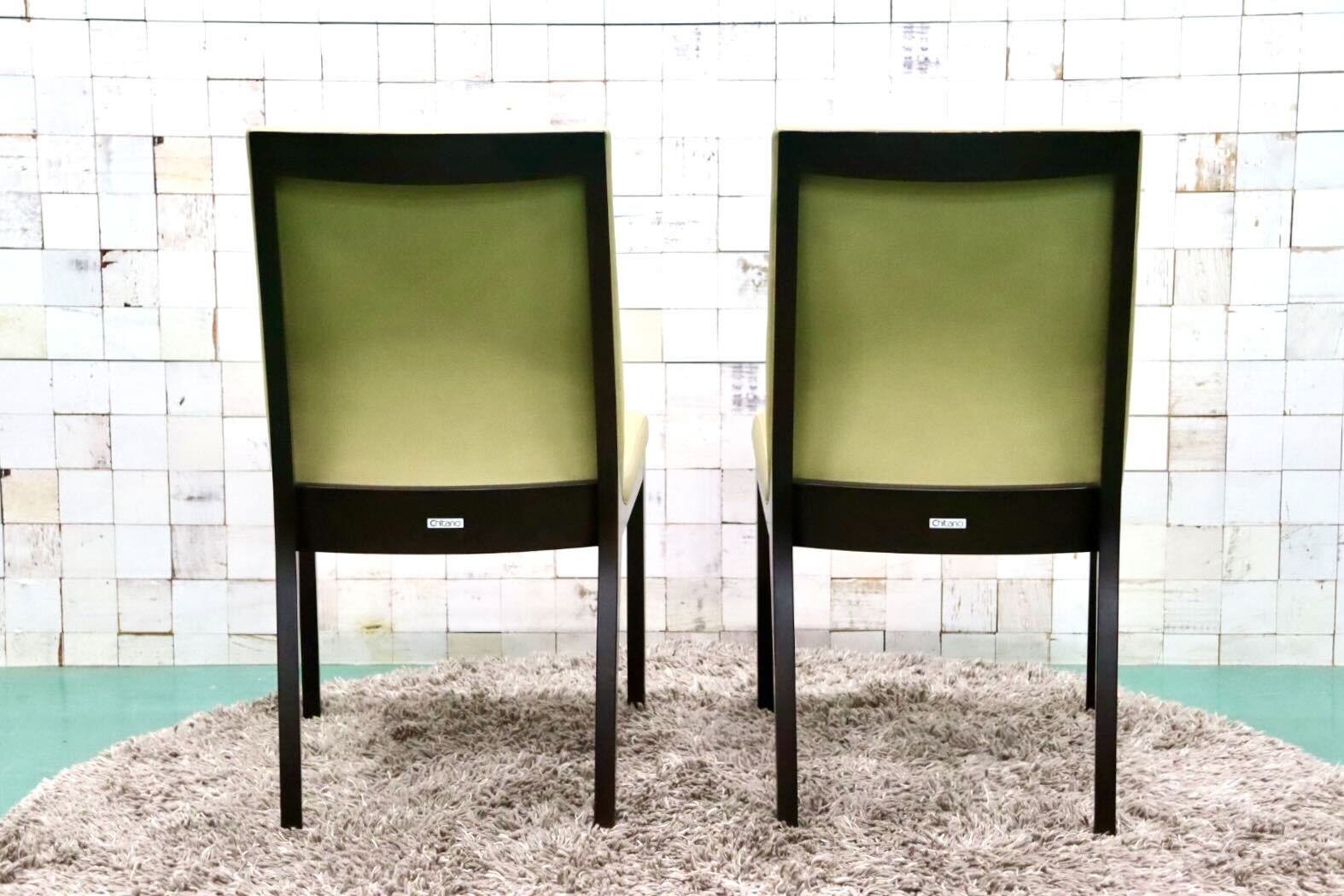 GMGS161A○Chitano / チターノ C16655 ダイニングチェア 食卓椅子 チェア 合皮 2脚セット カリモク karimoku モダン 国産家具