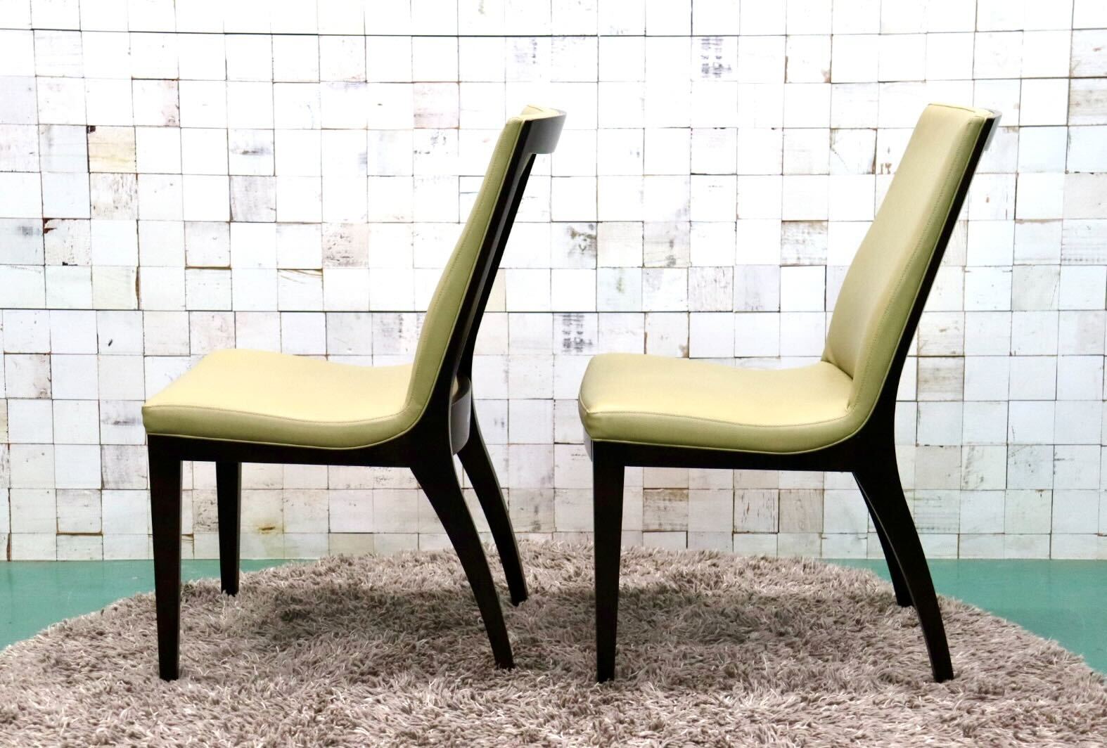 GMGS161A○Chitano / チターノ C16655 ダイニングチェア 食卓椅子 チェア 合皮 2脚セット カリモク karimoku モダン 国産家具