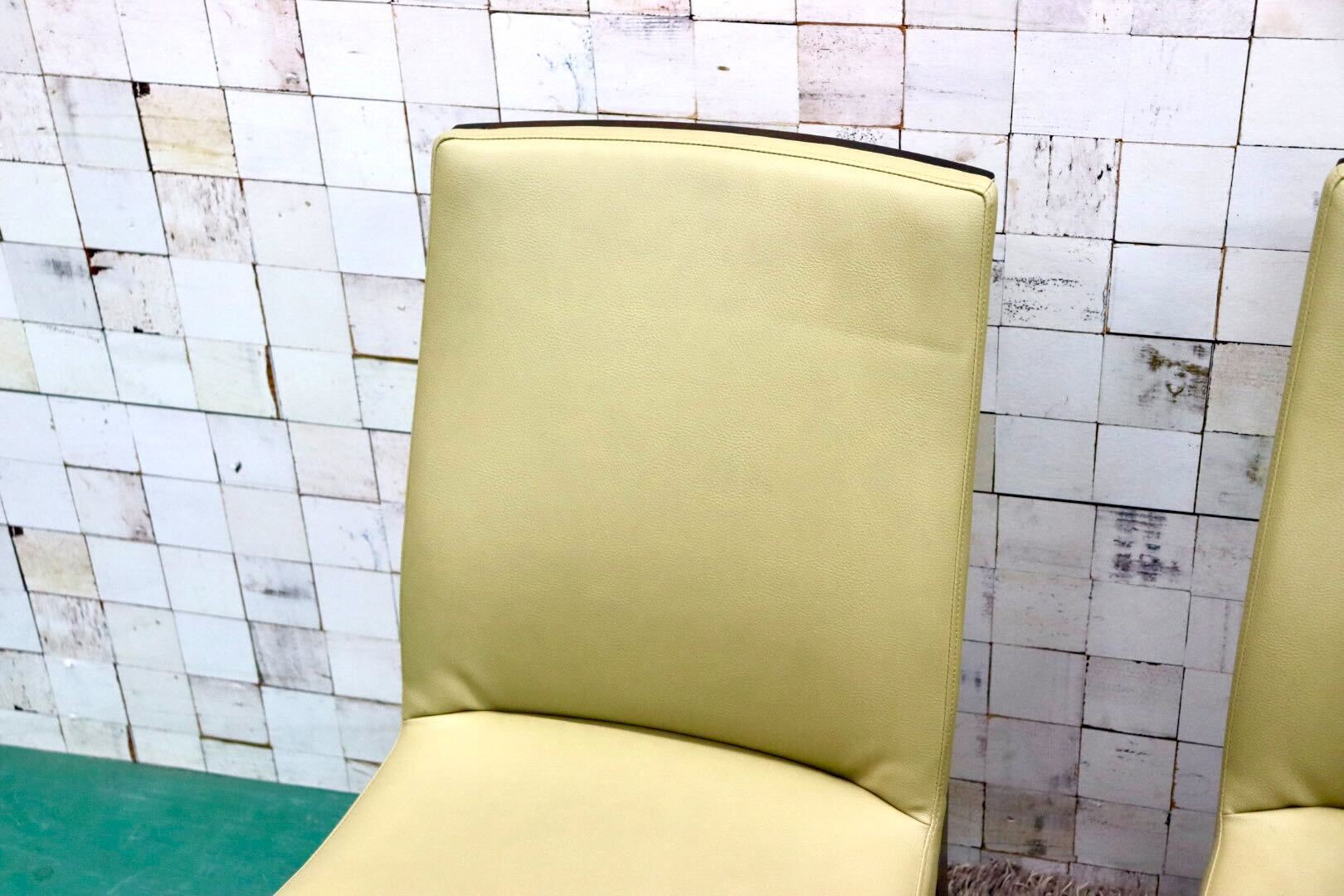 GMGS161A○Chitano / チターノ C16655 ダイニングチェア 食卓椅子 チェア 合皮 2脚セット カリモク karimoku モダン 国産家具