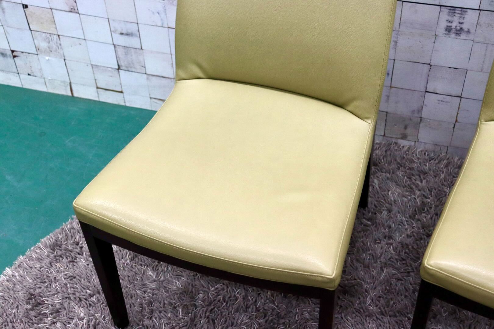 GMGS161A○Chitano / チターノ C16655 ダイニングチェア 食卓椅子 チェア 合皮 2脚セット カリモク karimoku モダン 国産家具