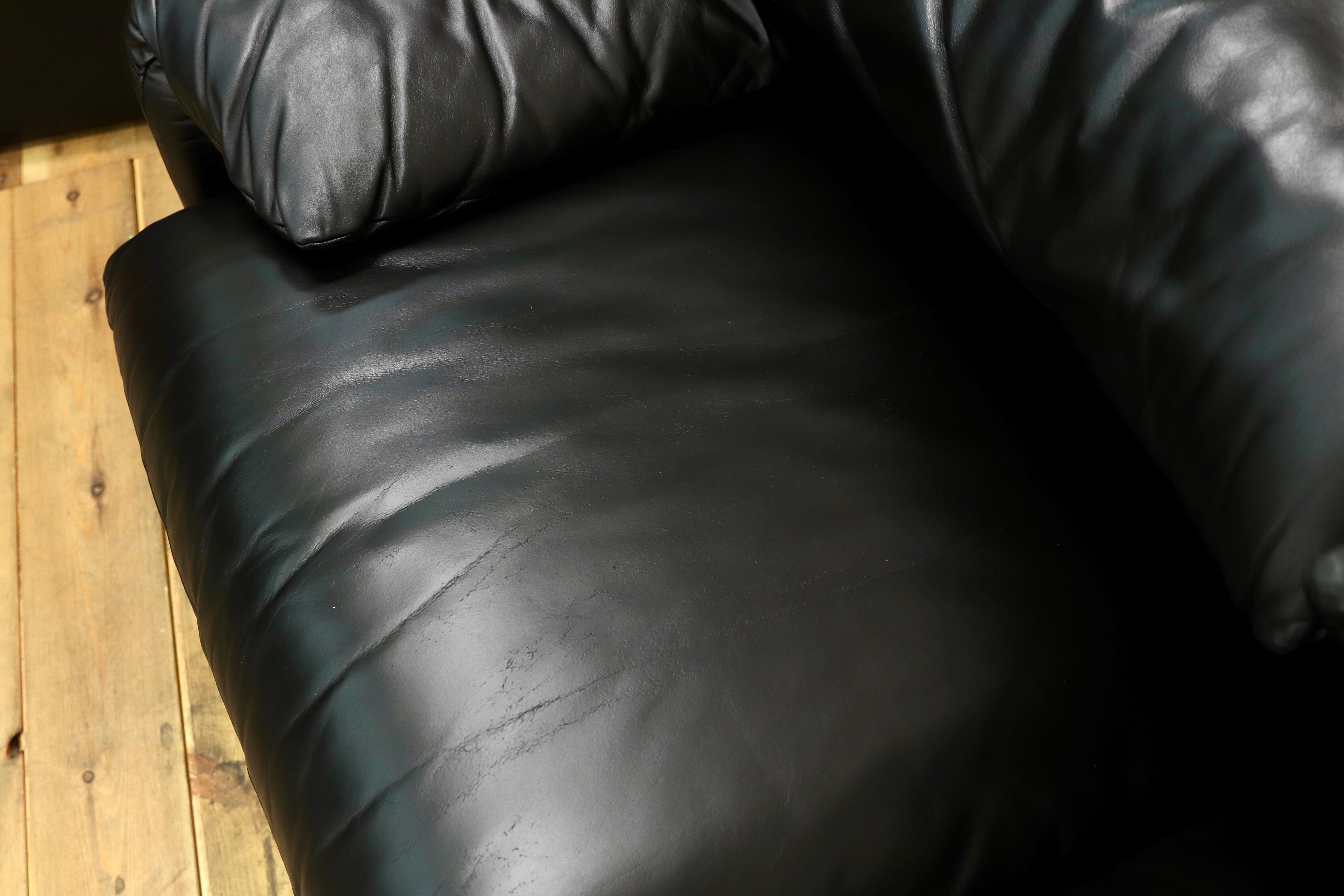 GMIN17○Cassina / カッシーナ 675 MARALUNGA マラルンガ 3人掛けソファ トリプルソファ 本革 ヴィコ・マジストレッティ 名作