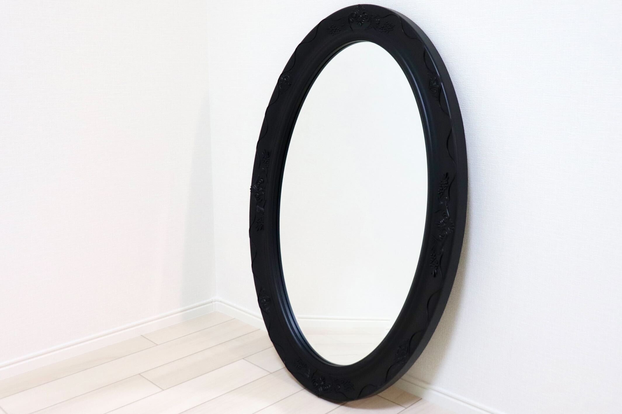 GMIK745I○ウォールミラー 壁掛け鏡 姿見 壁掛けミラー 全身鏡 立て掛けミラー 鏡 クラシック調