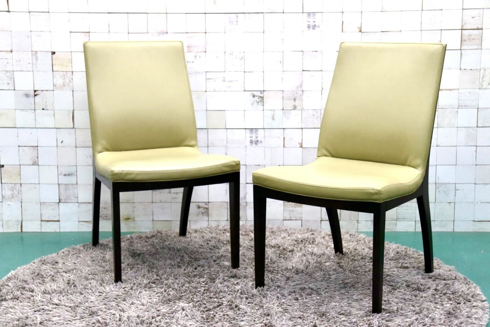 GMGS161B○Chitano / チターノ C16655 ダイニングチェア 食卓椅子 チェア 合皮 2脚セット カリモク karimoku モダン 国産家具