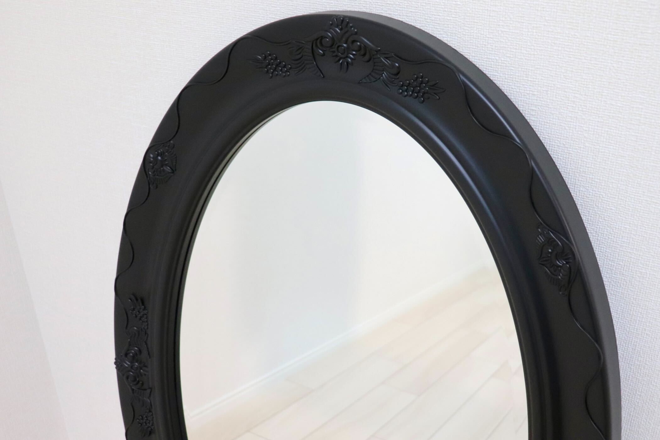 GMIK745I○ウォールミラー 壁掛け鏡 姿見 壁掛けミラー 全身鏡 立て掛けミラー 鏡 クラシック調