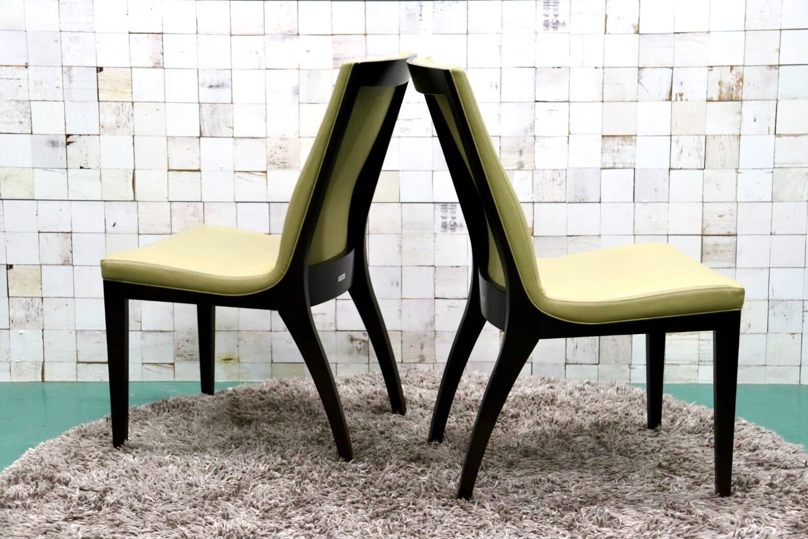 GMGS161B○Chitano / チターノ C16655 ダイニングチェア 食卓椅子 チェア 合皮 2脚セット カリモク karimoku モダン 国産家具