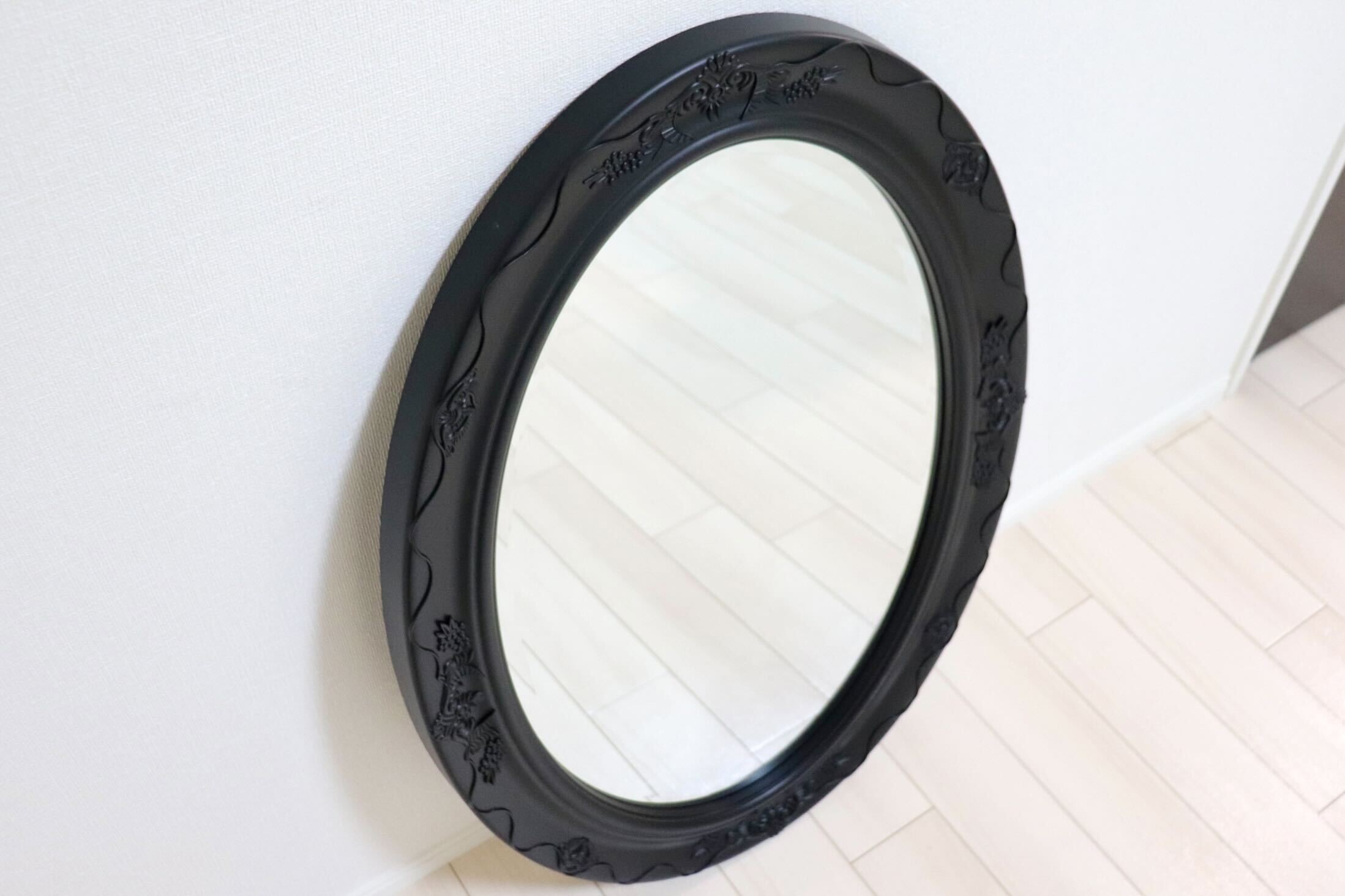 GMIK745I○ウォールミラー 壁掛け鏡 姿見 壁掛けミラー 全身鏡 立て掛けミラー 鏡 クラシック調