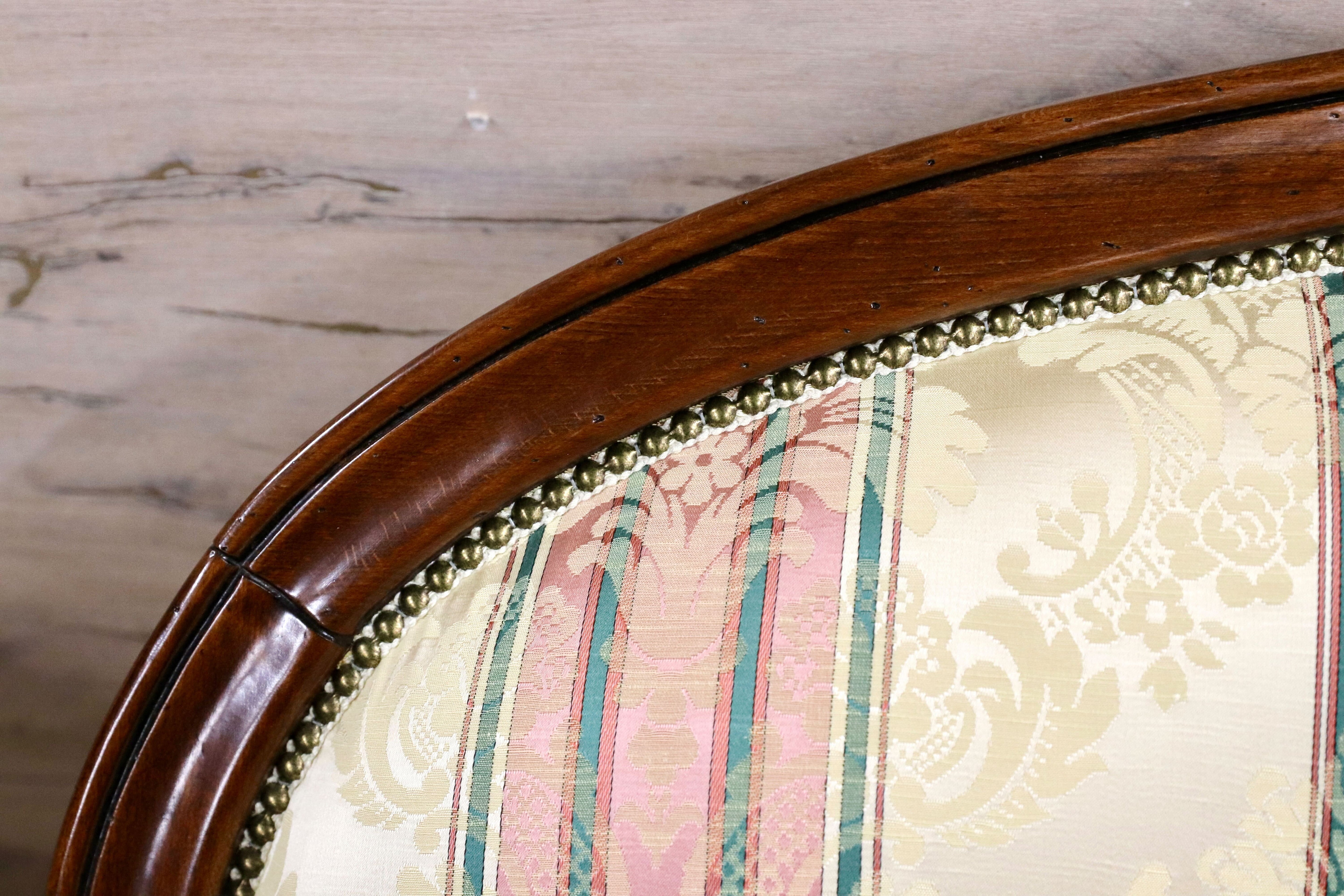 GMIK568○morello gianpaolo / モレロ・ジャンパウロ 3人掛けソファ トリプルソファ イタリア製 ロココ調 姫家具 エレガント 展示品