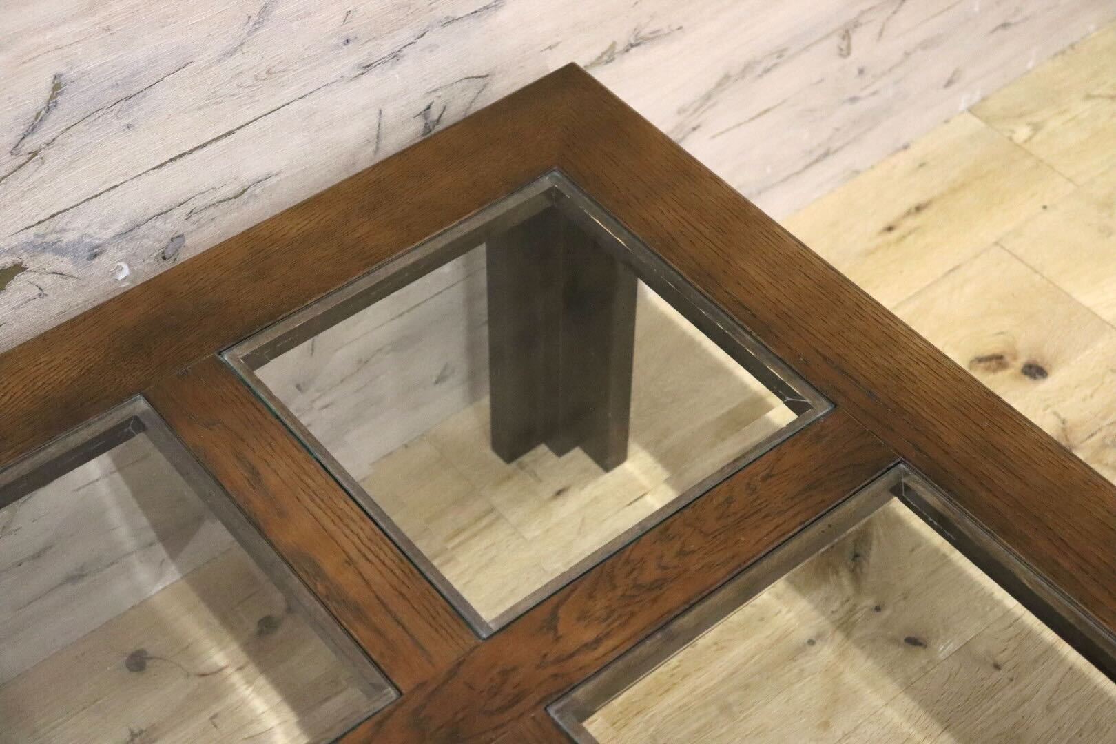 GMFN200B○domani / ドマーニ Morganton モーガントン センターテーブル リビングテーブル ガラステーブル カリモク最高峰 定価約9万