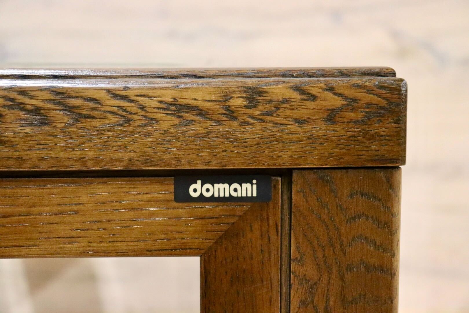 GMFN200B○domani / ドマーニ Morganton モーガントン センターテーブル リビングテーブル ガラステーブル カリモク最高峰 定価約9万