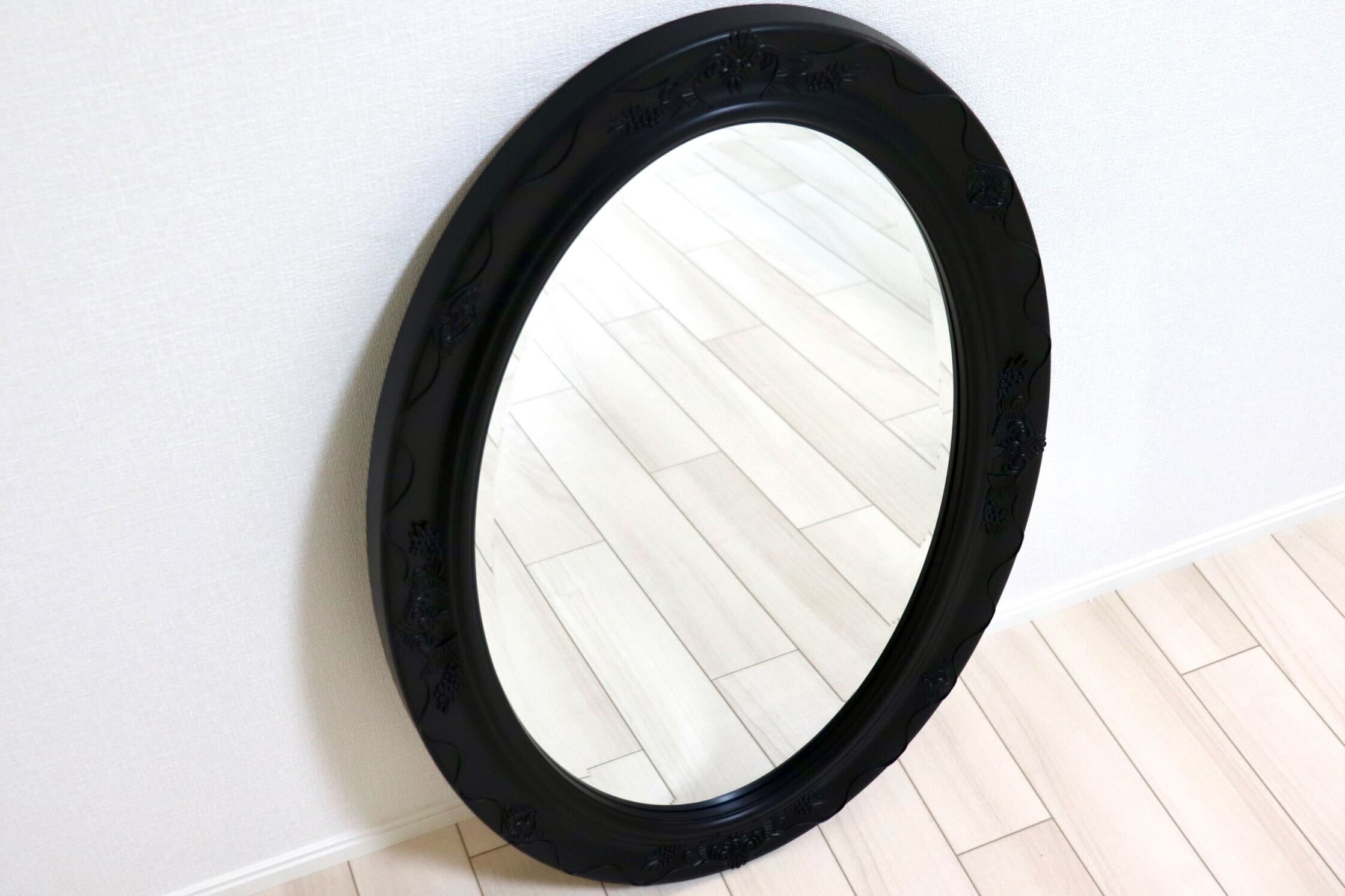 GMIK745L○ウォールミラー 壁掛け鏡 姿見 壁掛けミラー 全身鏡 立て掛けミラー 鏡 クラシック調