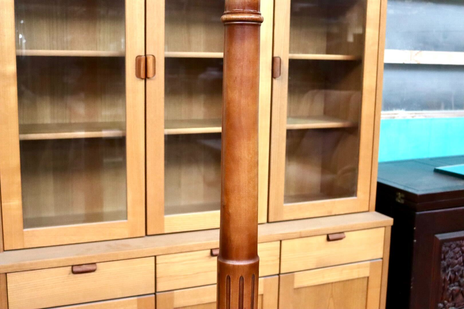 GMIS503○コートハンガー 帽子掛け コート掛け ポールハンガー ハンガーラック 木製 レトロ クラシック ヴィンテージ