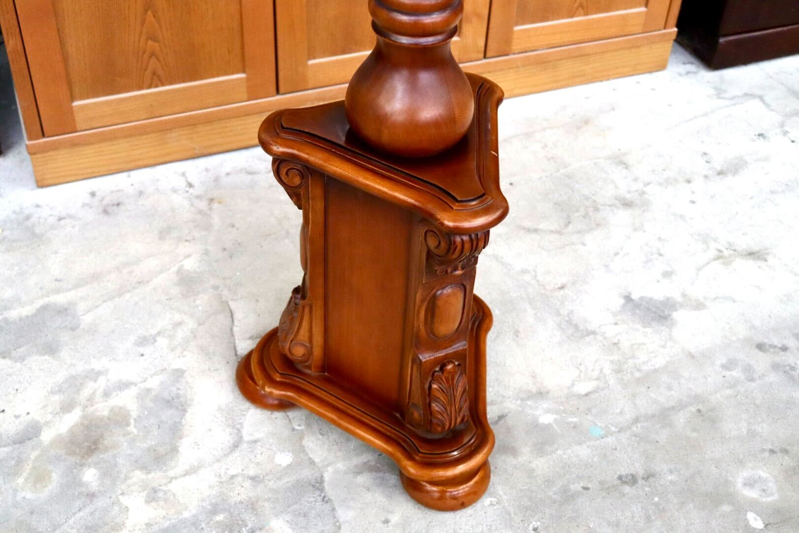 GMIS503○コートハンガー 帽子掛け コート掛け ポールハンガー ハンガーラック 木製 レトロ クラシック ヴィンテージ