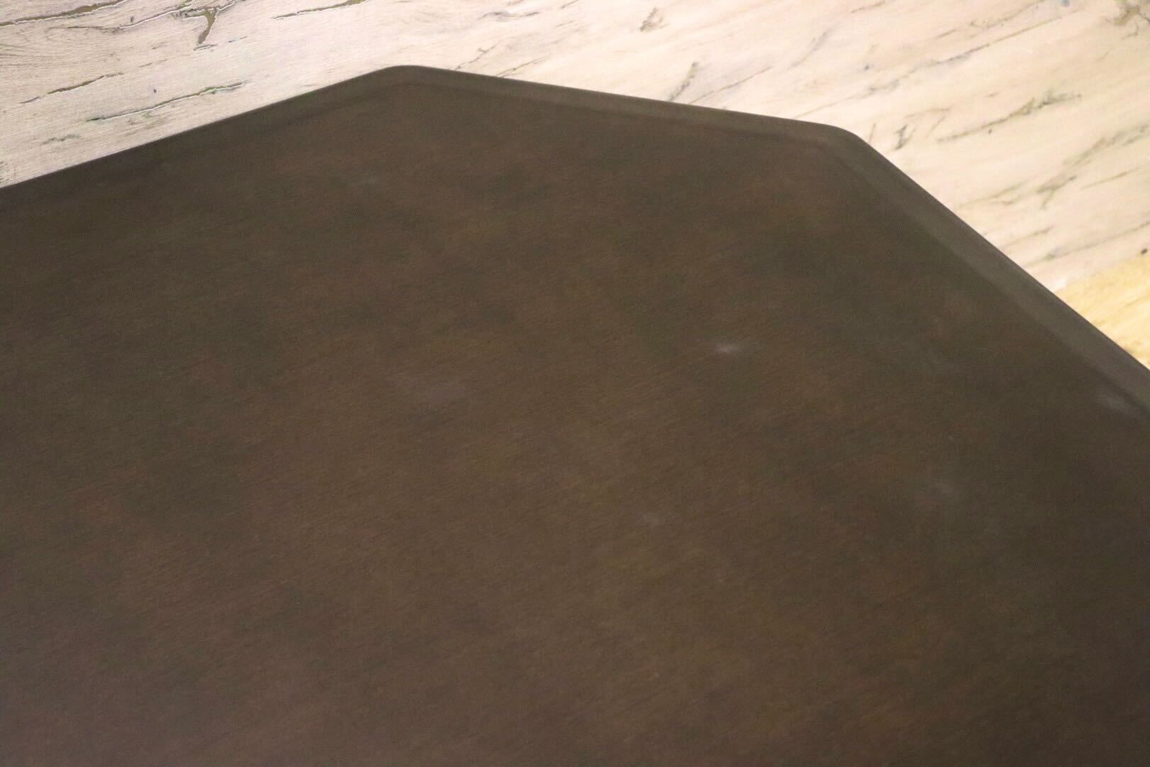 GMFH436○冨士ファニチア / FUJI FURNITURE ダイニングテーブル 食卓テーブル 作業台 八角 R2270C 食卓机 モダン ダークブラウン 国産家具