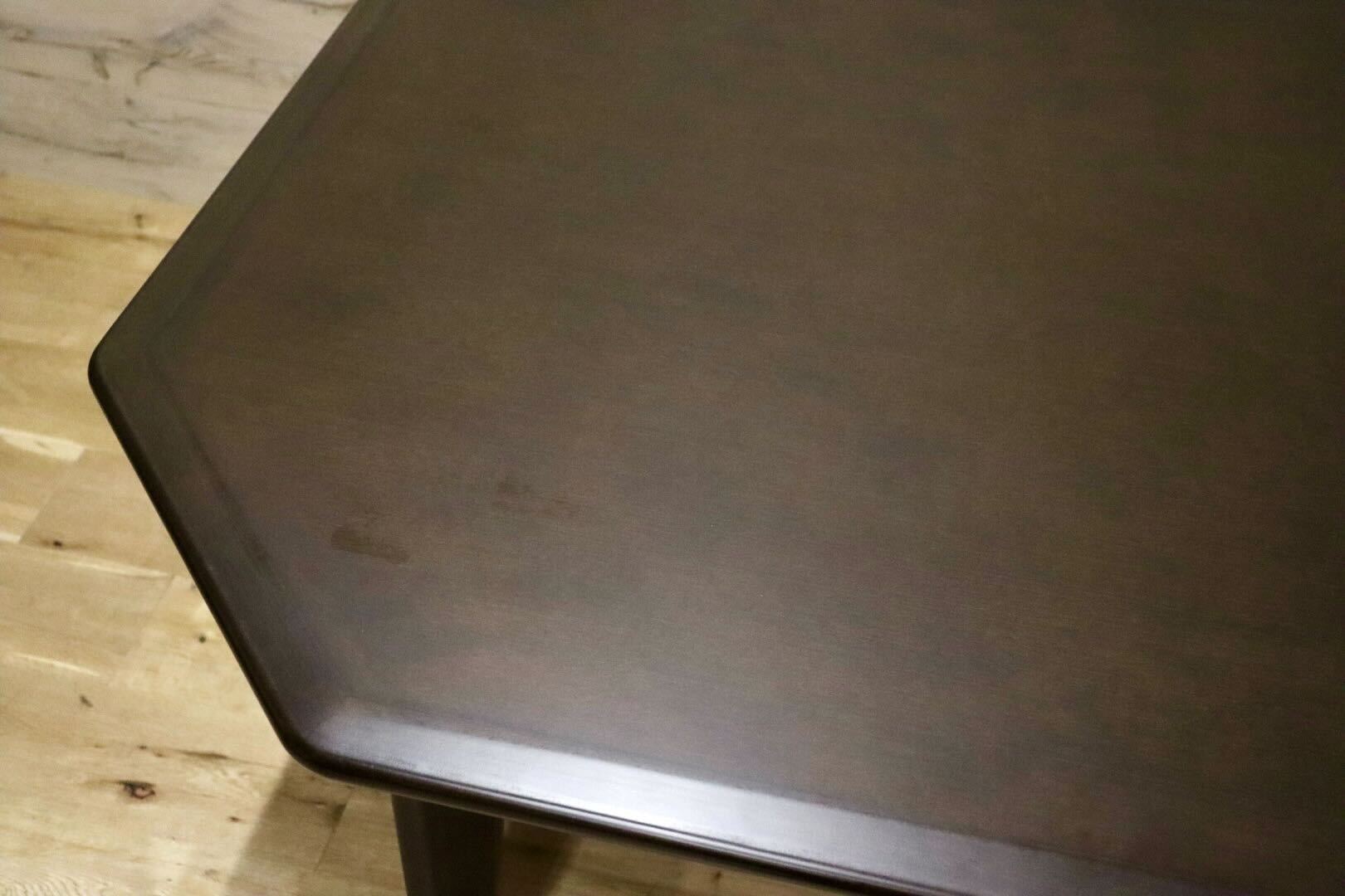 GMFH436○冨士ファニチア / FUJI FURNITURE ダイニングテーブル 食卓テーブル 作業台 八角 R2270C 食卓机 モダン ダークブラウン 国産家具