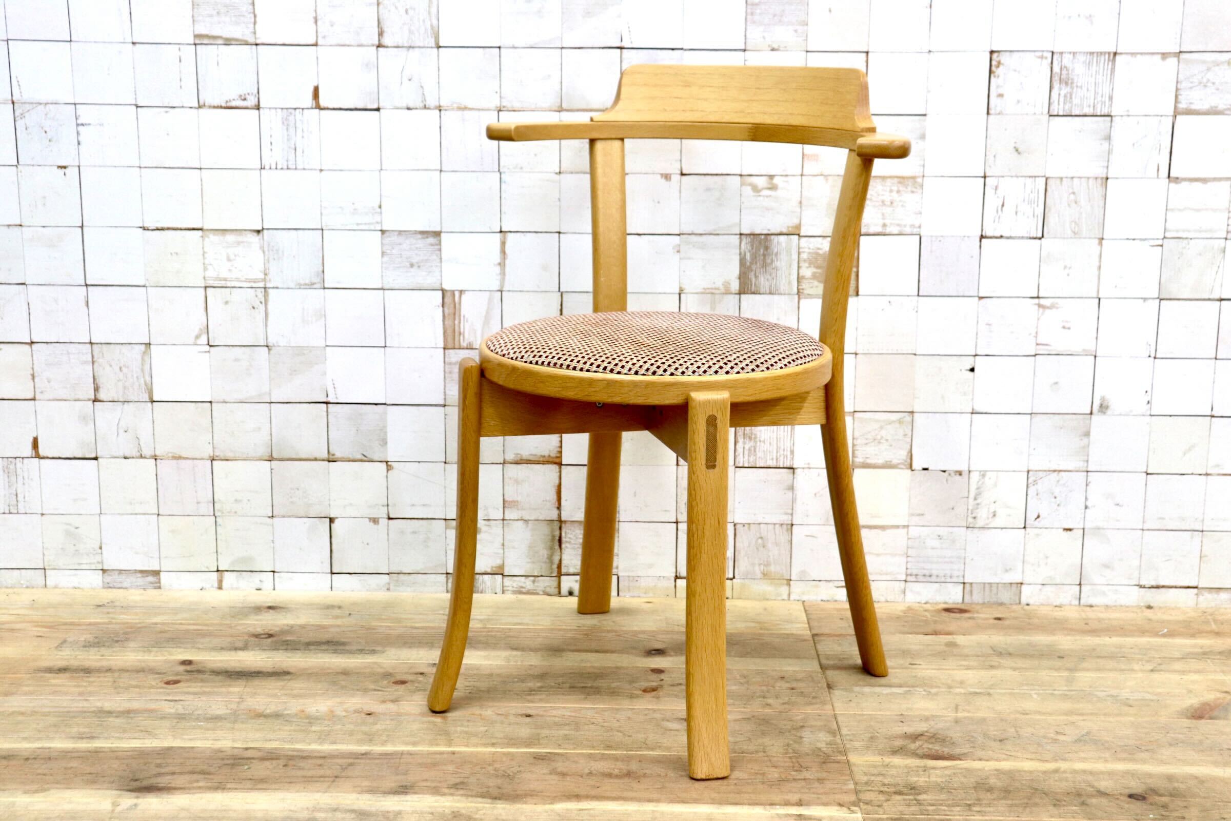 GMIS544B〇CONDE HOUSE/カンディハウス ルントオム チェア ダイニングチェア 椅子 オーク材 北海道旭川スチウレ・エング