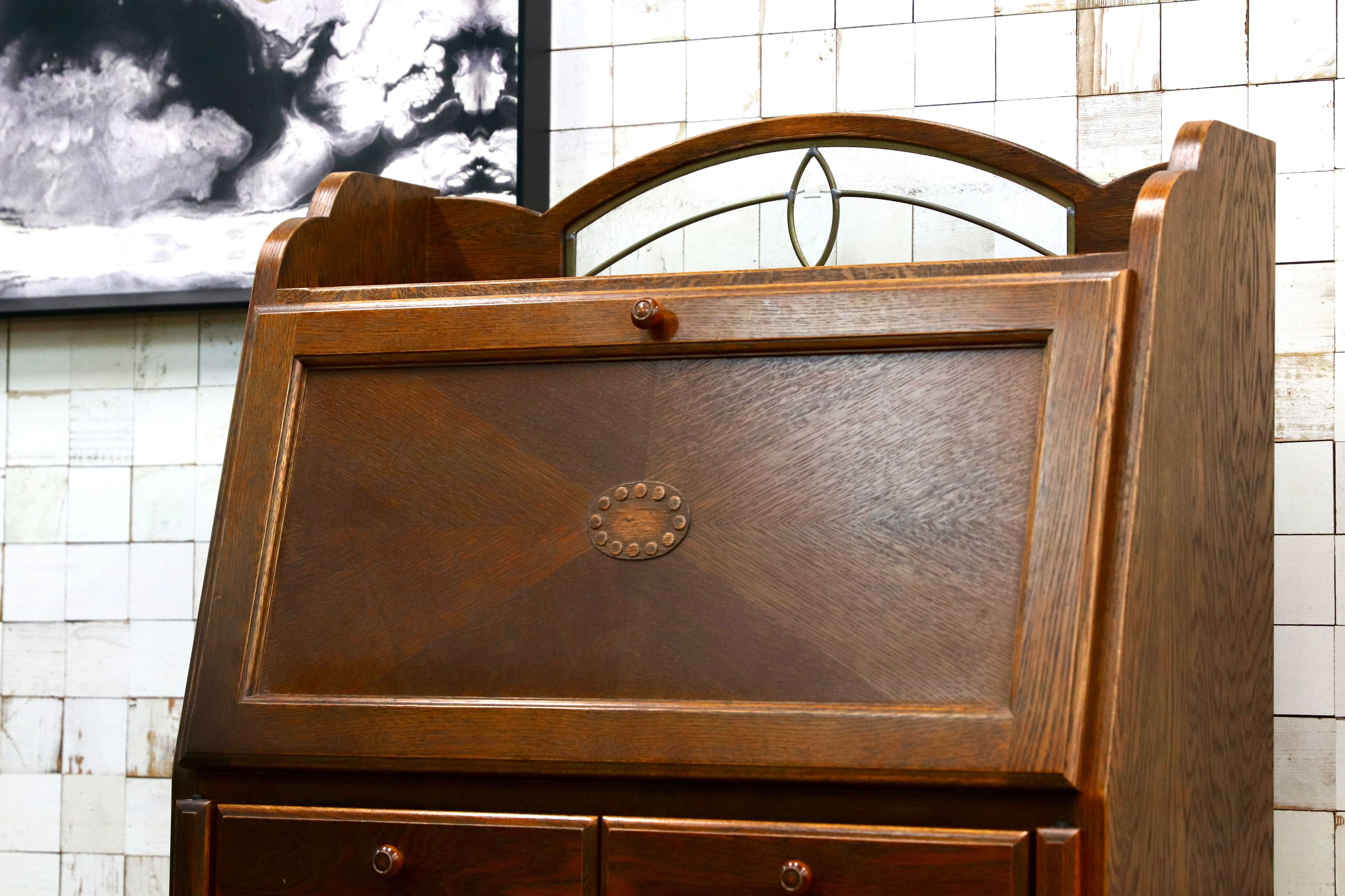 GMIS306○三越家具 Brugge ブルージュ ライティングビューロー デスク 机 英国カントリー クラシック