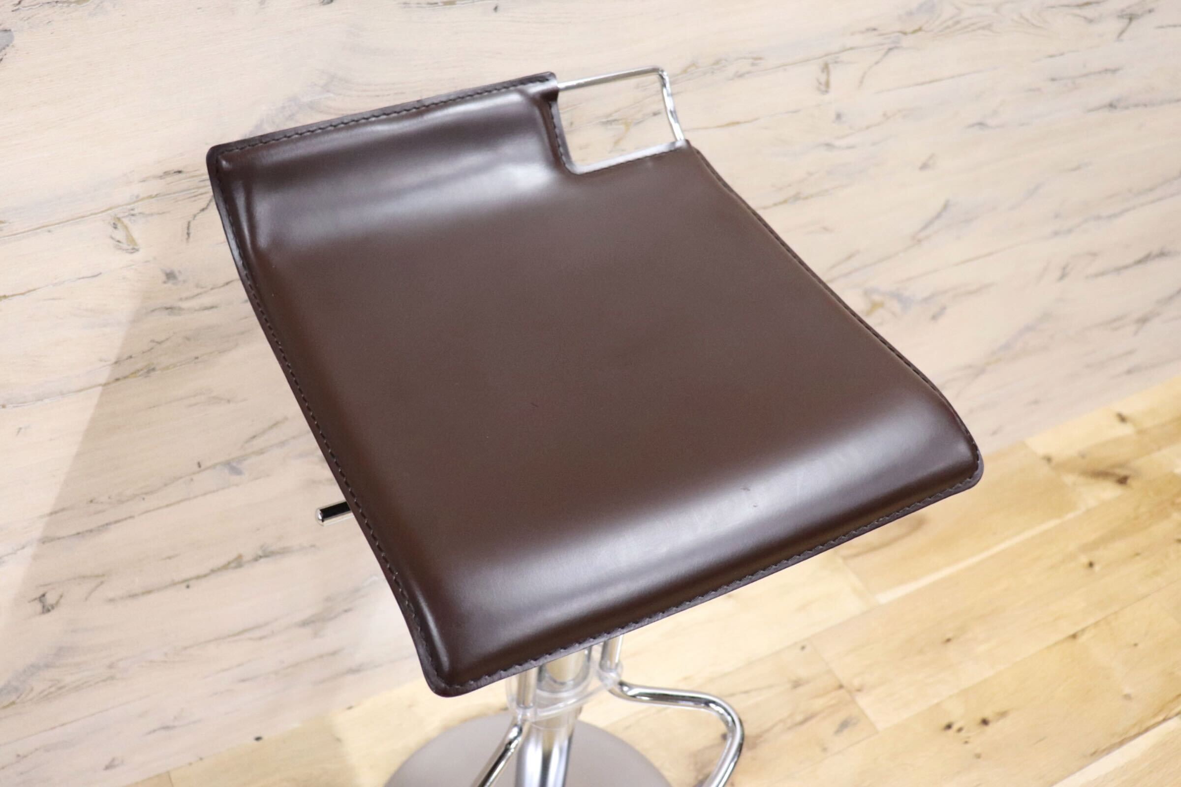 GMGN63B○cattelan italia / カッテラン イタリア カウンターチェア ダイニングチェア 椅子 レザー バーチェア モダン クチーナ 展示品