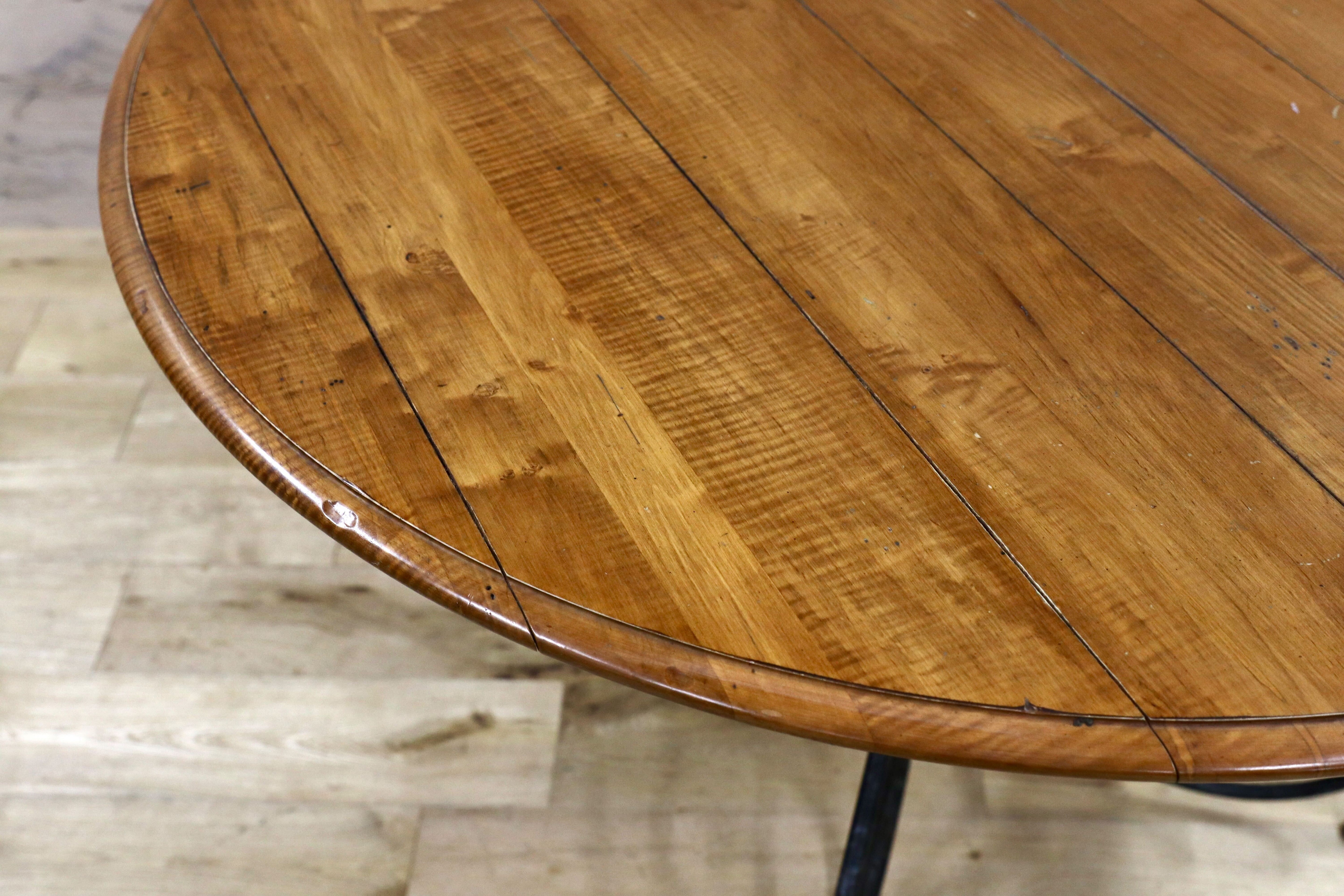 GMIK82○ETHAN ALLEN / イーセンアーレン ダイニングテーブル 食卓テーブル アメリカ ヴィンテージ クラシック IDC大塚家具 ラウンド