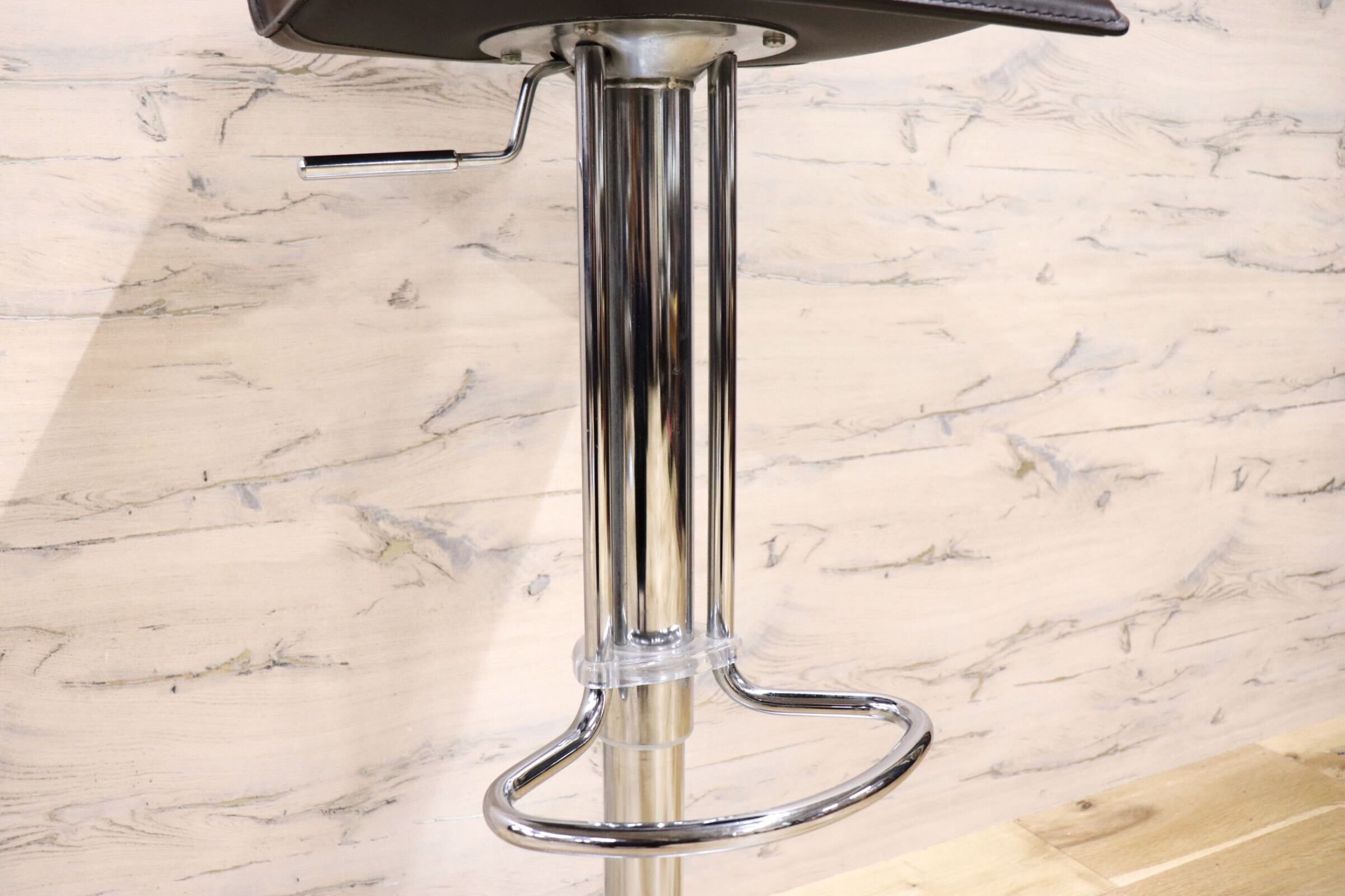 GMGN63B○cattelan italia / カッテラン イタリア カウンターチェア ダイニングチェア 椅子 レザー バーチェア モダン クチーナ 展示品