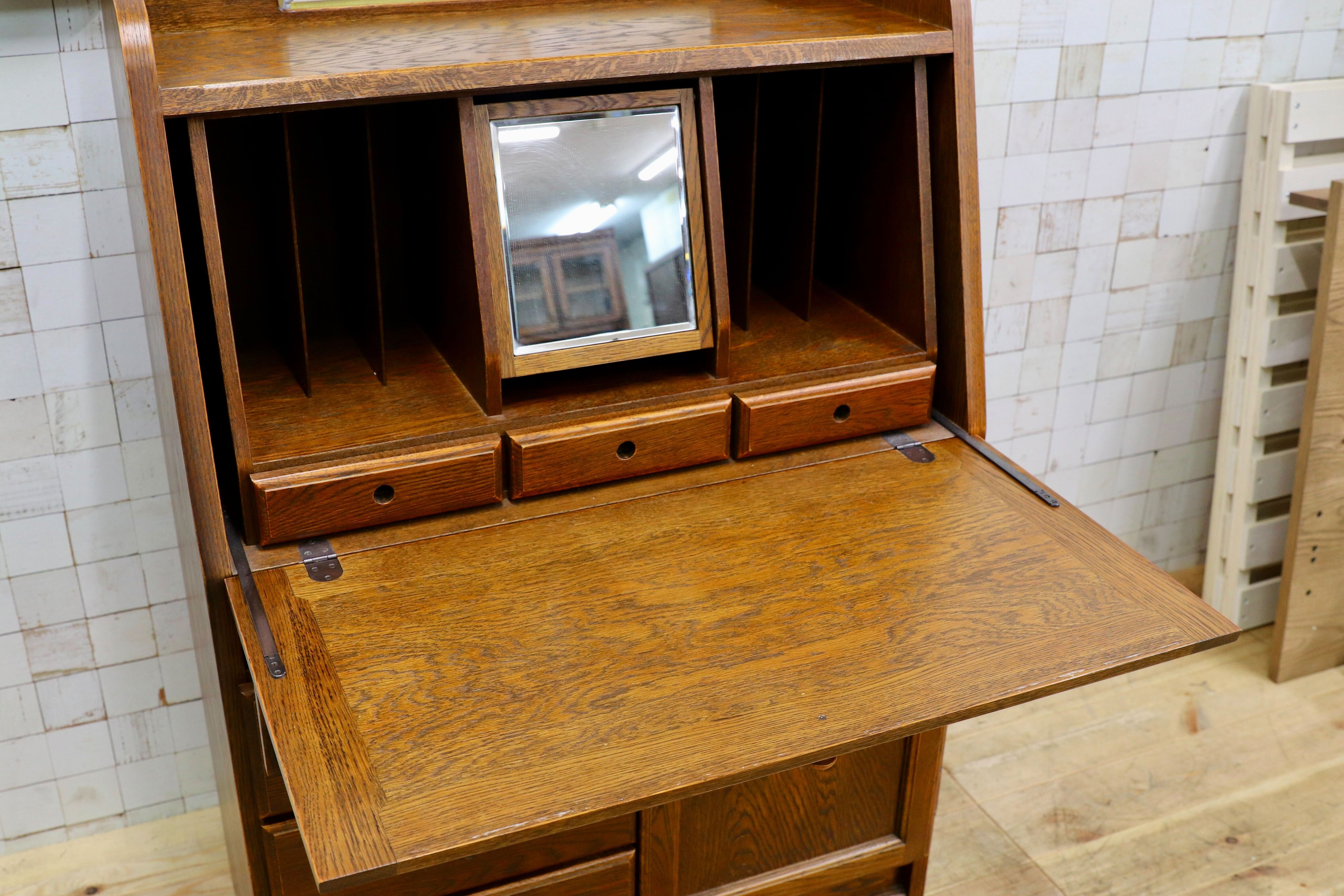 GMIS306○三越家具 Brugge ブルージュ ライティングビューロー デスク 机 英国カントリー クラシック