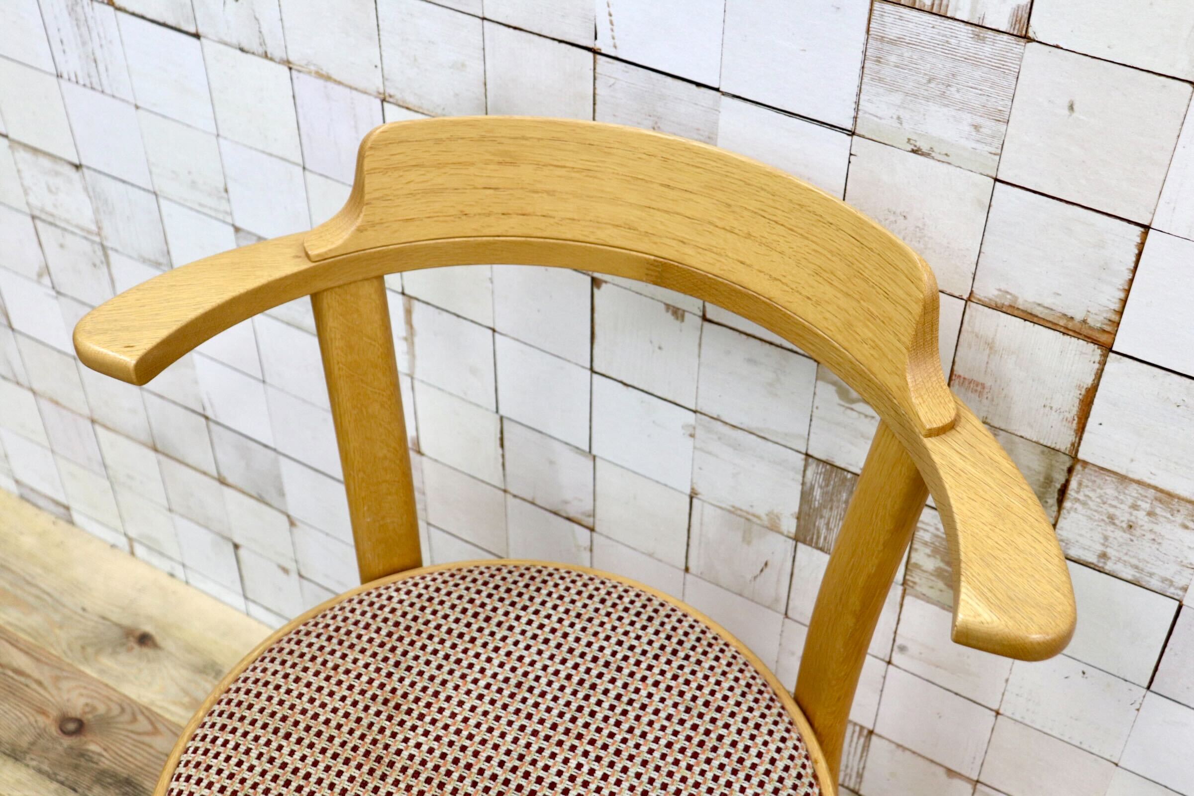 GMIS544B〇CONDE HOUSE/カンディハウス ルントオム チェア ダイニングチェア 椅子 オーク材 北海道旭川スチウレ・エング