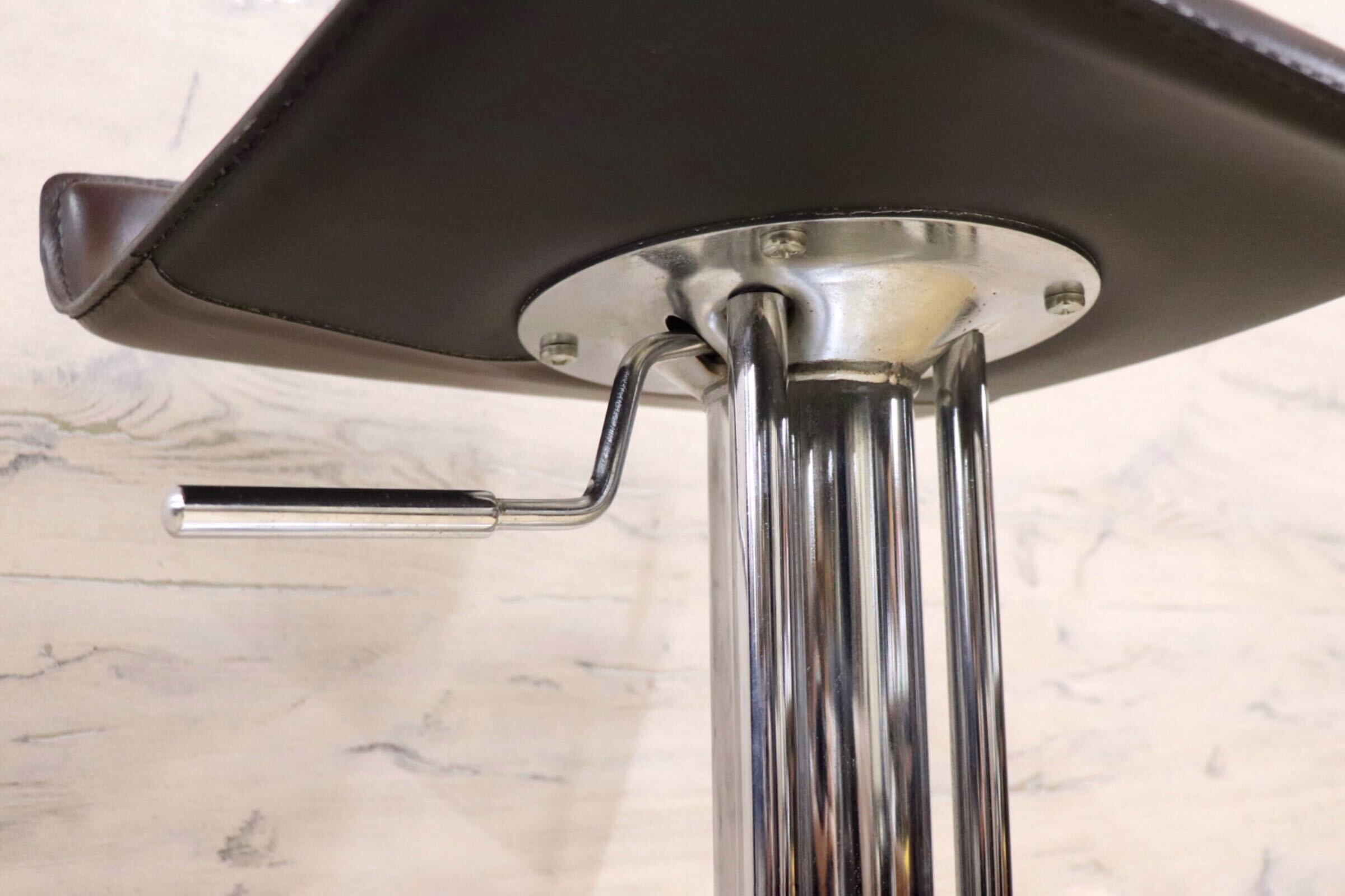 GMGN63B○cattelan italia / カッテラン イタリア カウンターチェア ダイニングチェア 椅子 レザー バーチェア モダン クチーナ 展示品